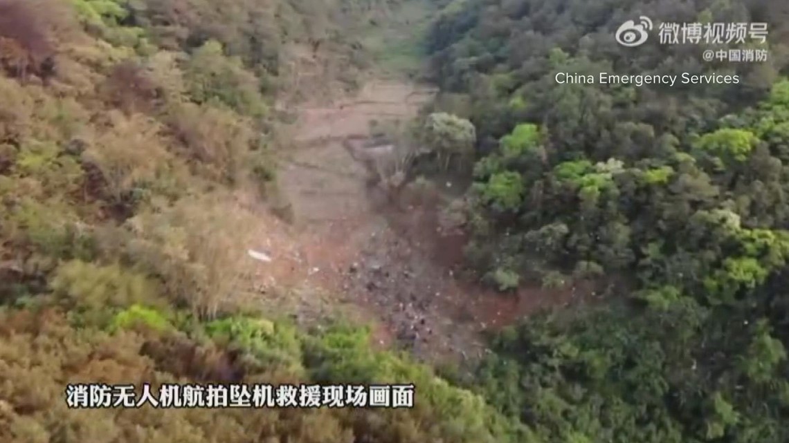 Boeing plane crash in China Latest images and updates on what happened