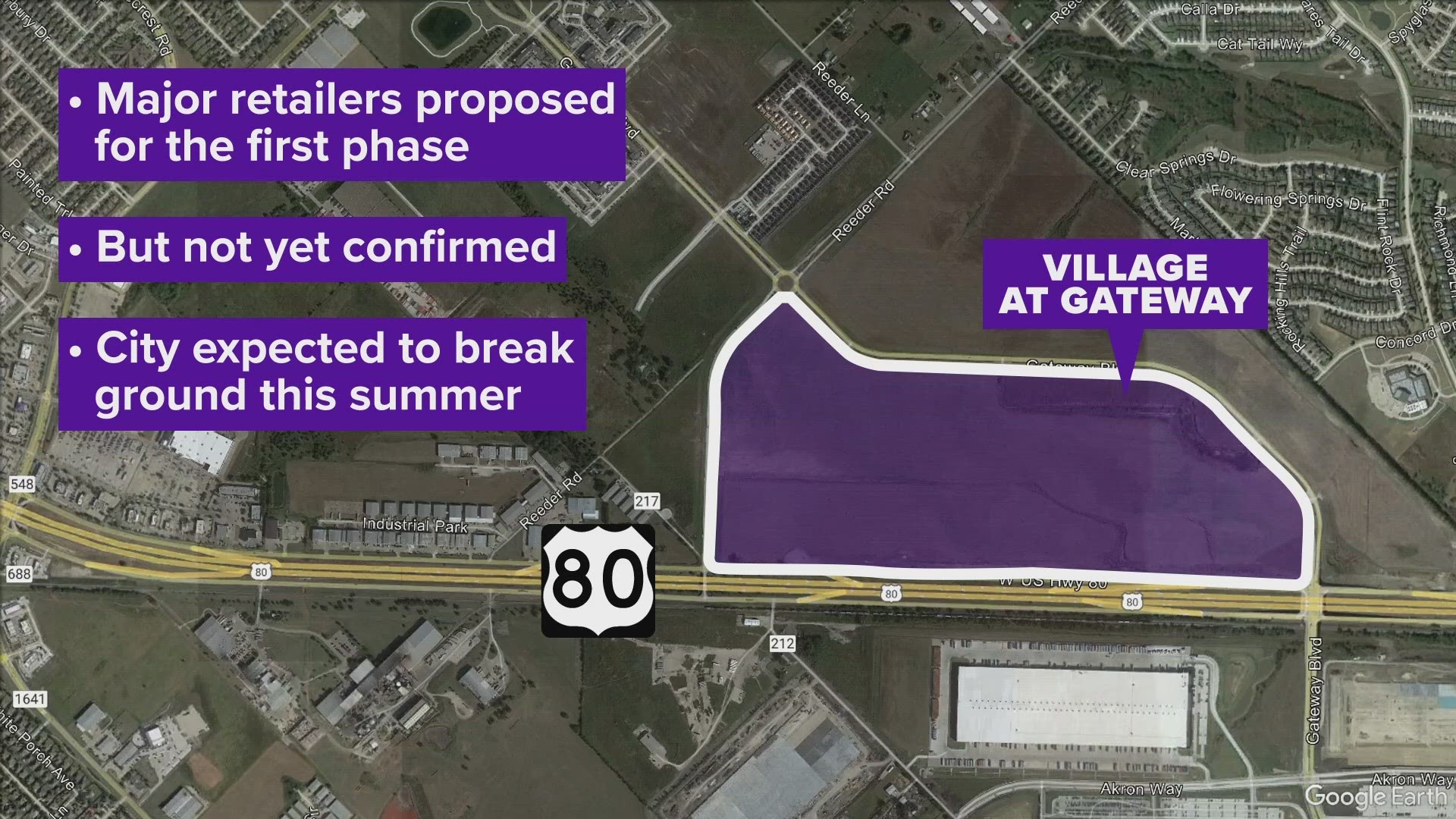 Forney expects to break ground on the shopping center this summer