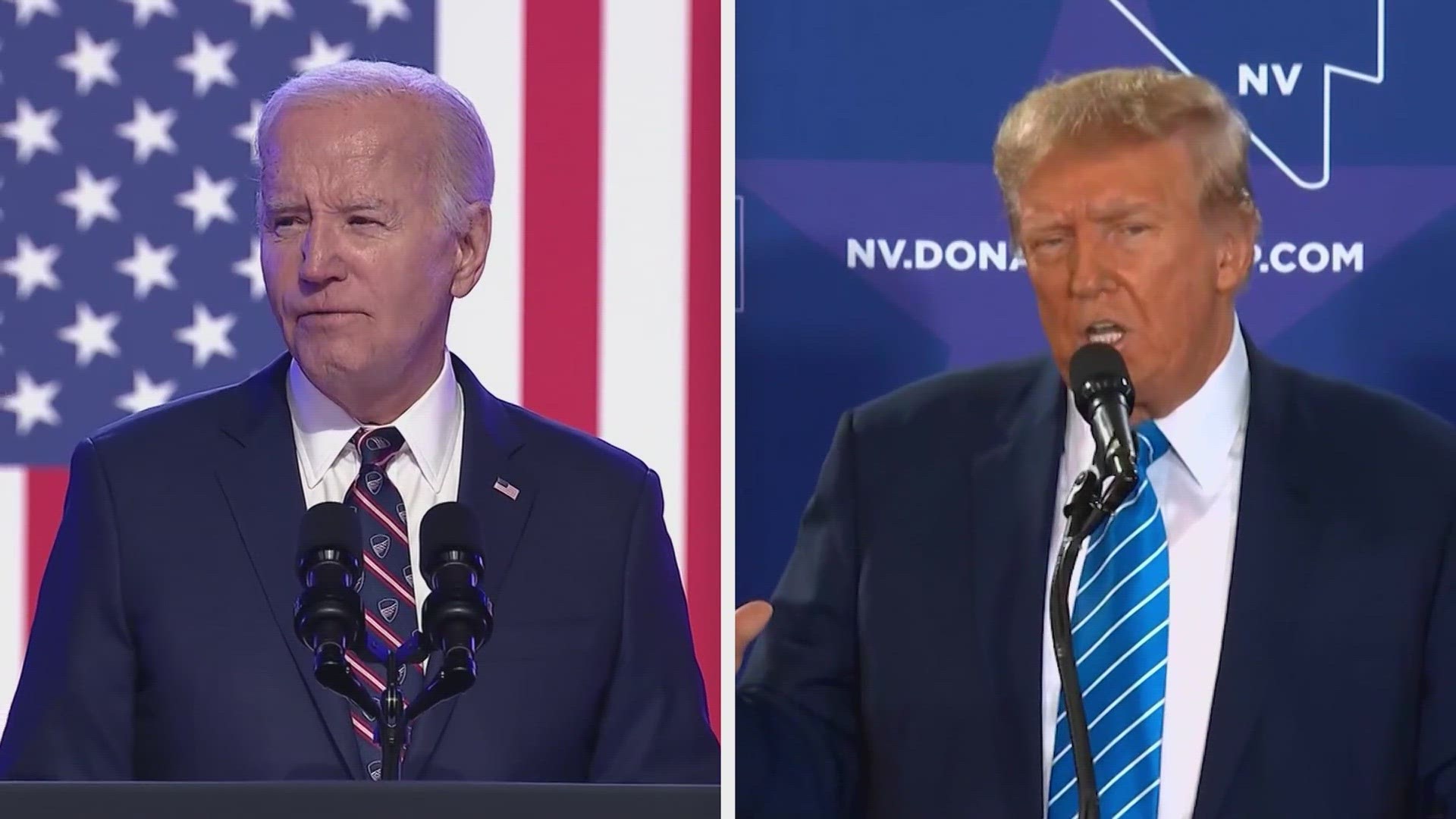 President Joe Biden will meet with law enforcement in Brownsville on Thursday while former President Donald Trump travels to Eagle Pass.