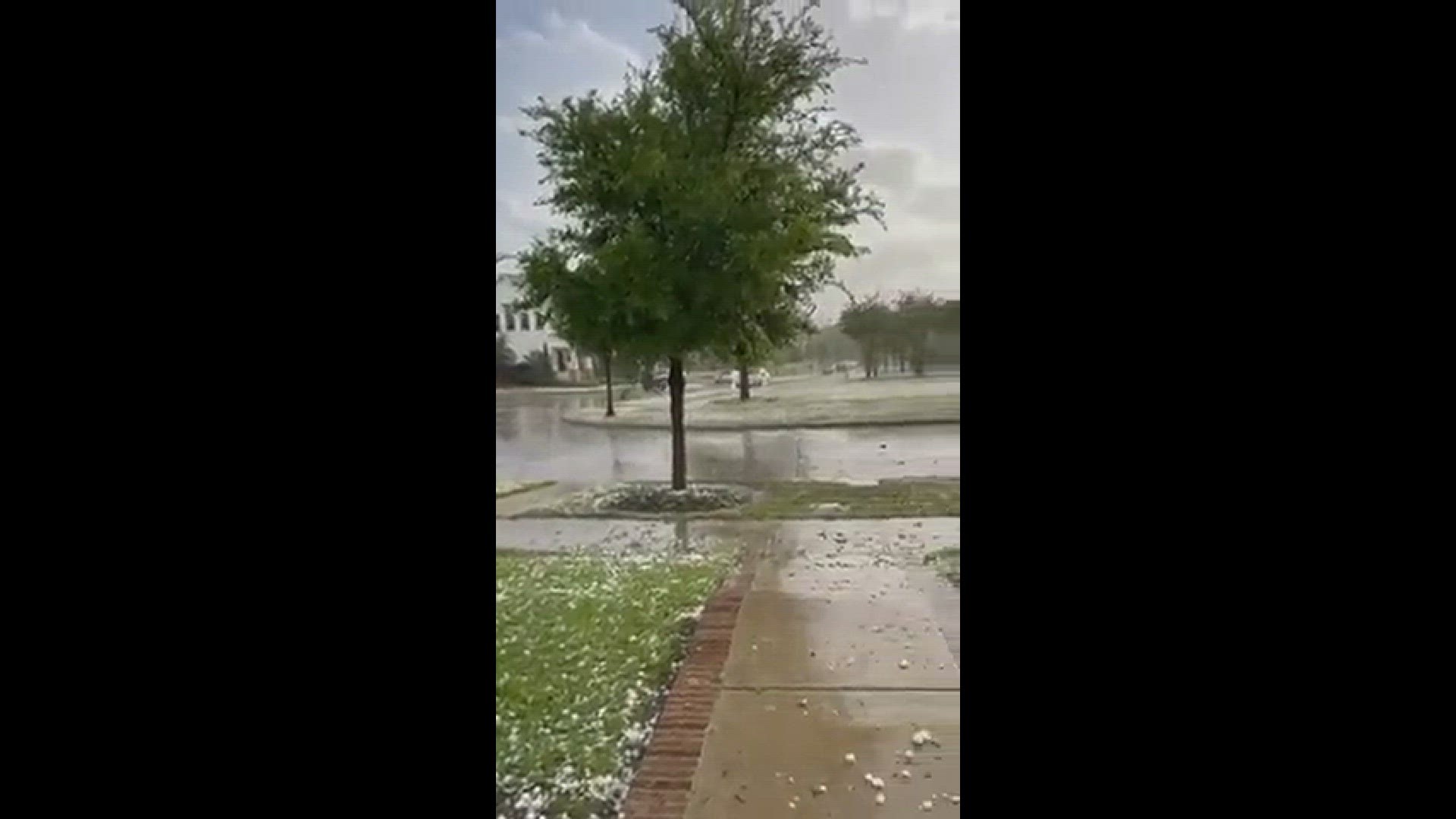 Hailstorm in Allen, Tx | wfaa.com