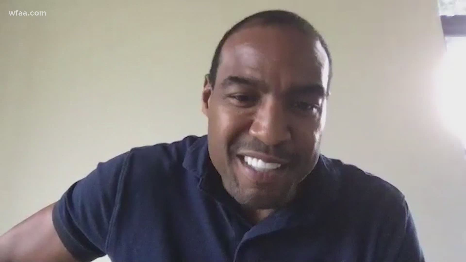 Darren Woodson says he and his family tested positive for COVID-19. He talks about how it felt and also about the upcoming NFL football season.