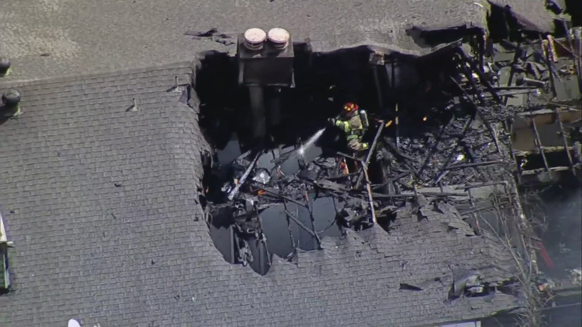 No injuries were reported, according to officials.