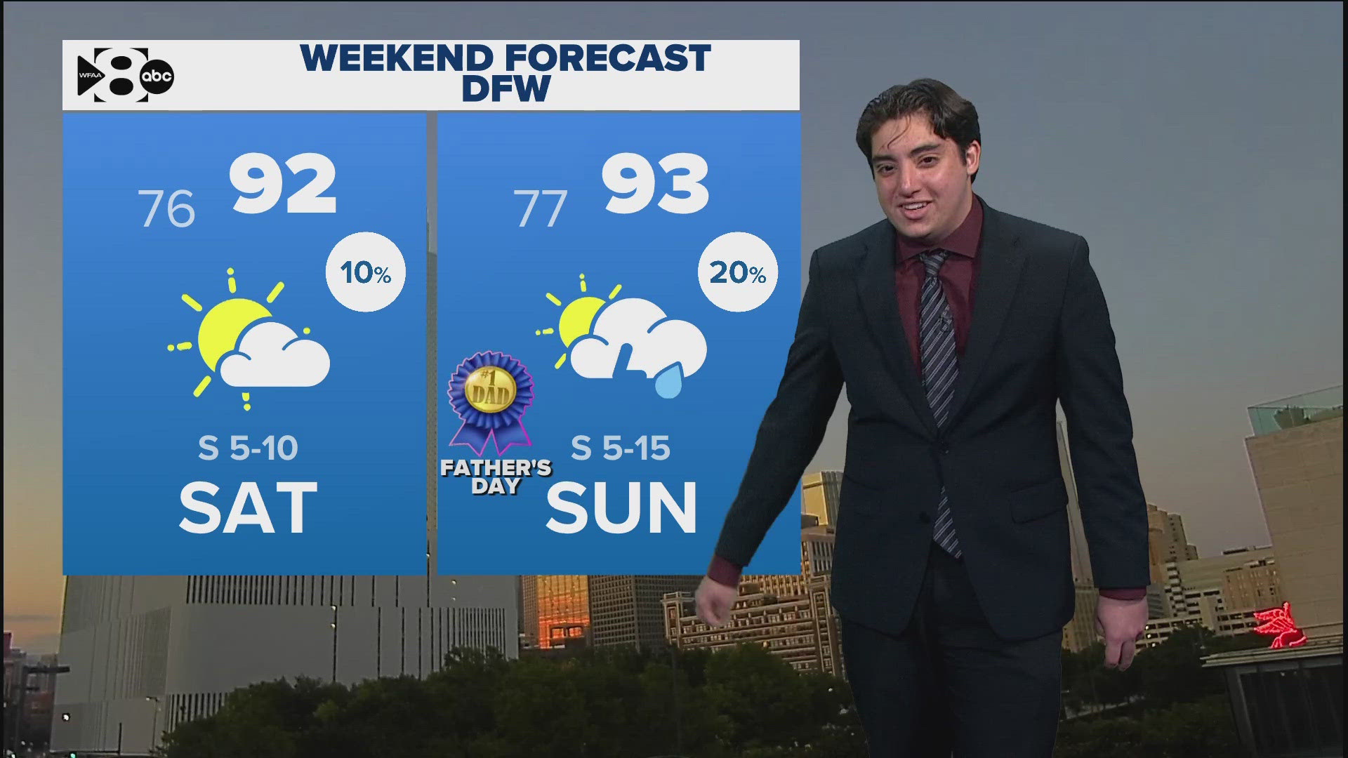 Biagio Cucco is a student at Texas A&M studying to be a meteorologist.