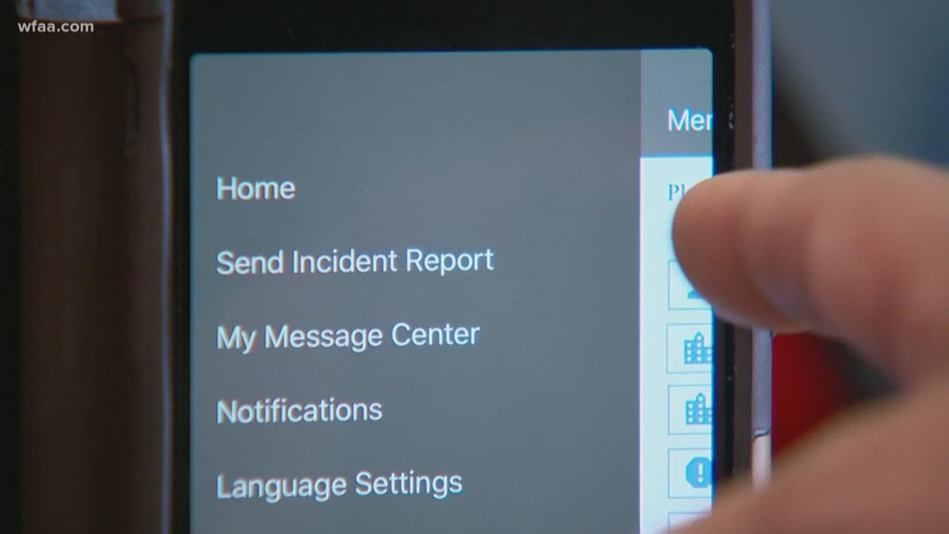 A new app and more safety bags are now standard issue in this North Texas school district.