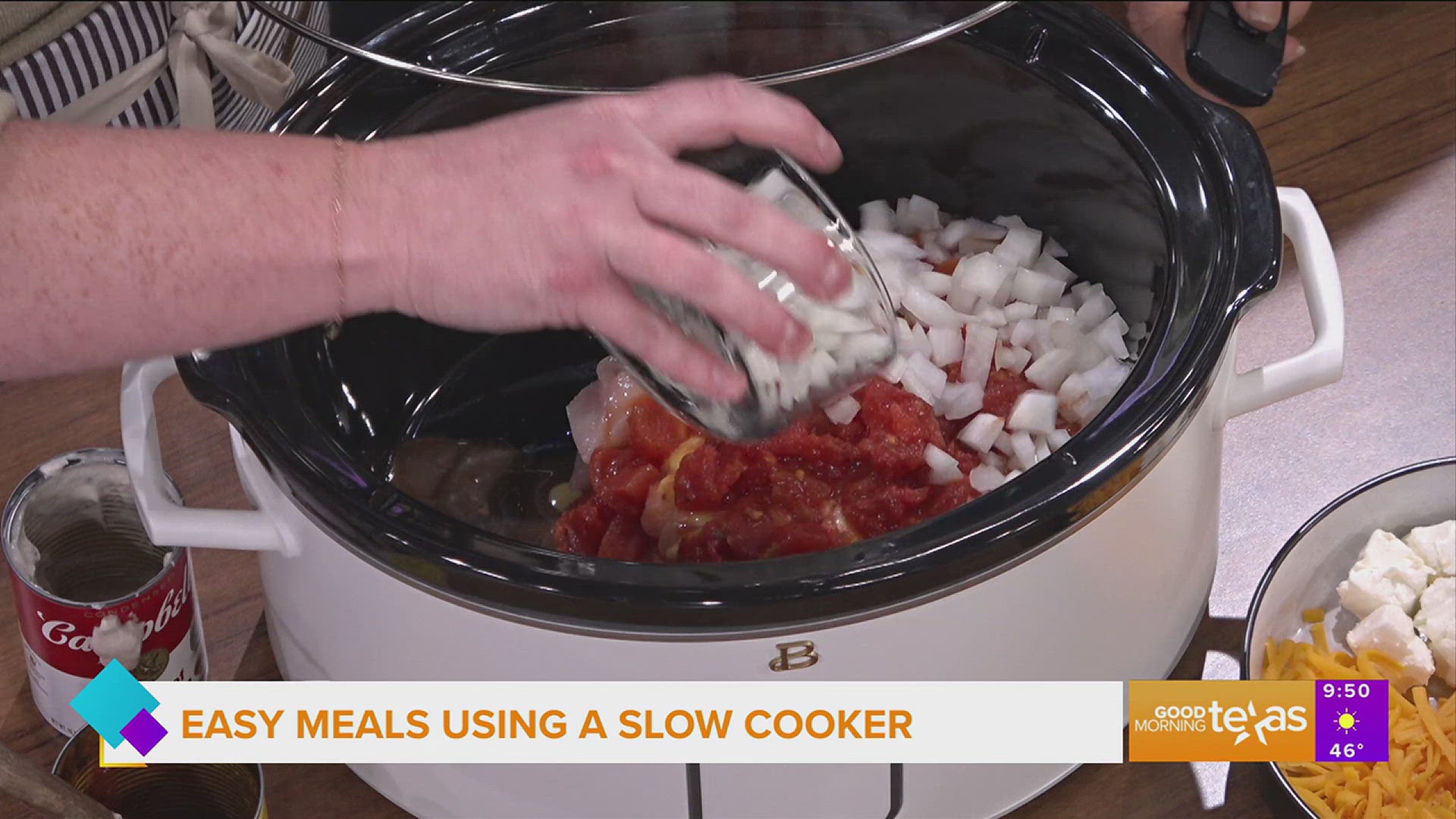 Allie Griffin, owner of Allie's Kitchen Table, shows us how to make a easy recipe using a slow cooker.