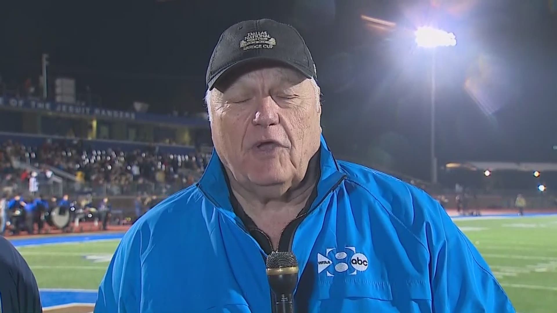 It's Friday night and Dale Hansen is at our game of the week: Lakeview Centennial vs Dallas Jesuit. We will be live from high school football games all season.