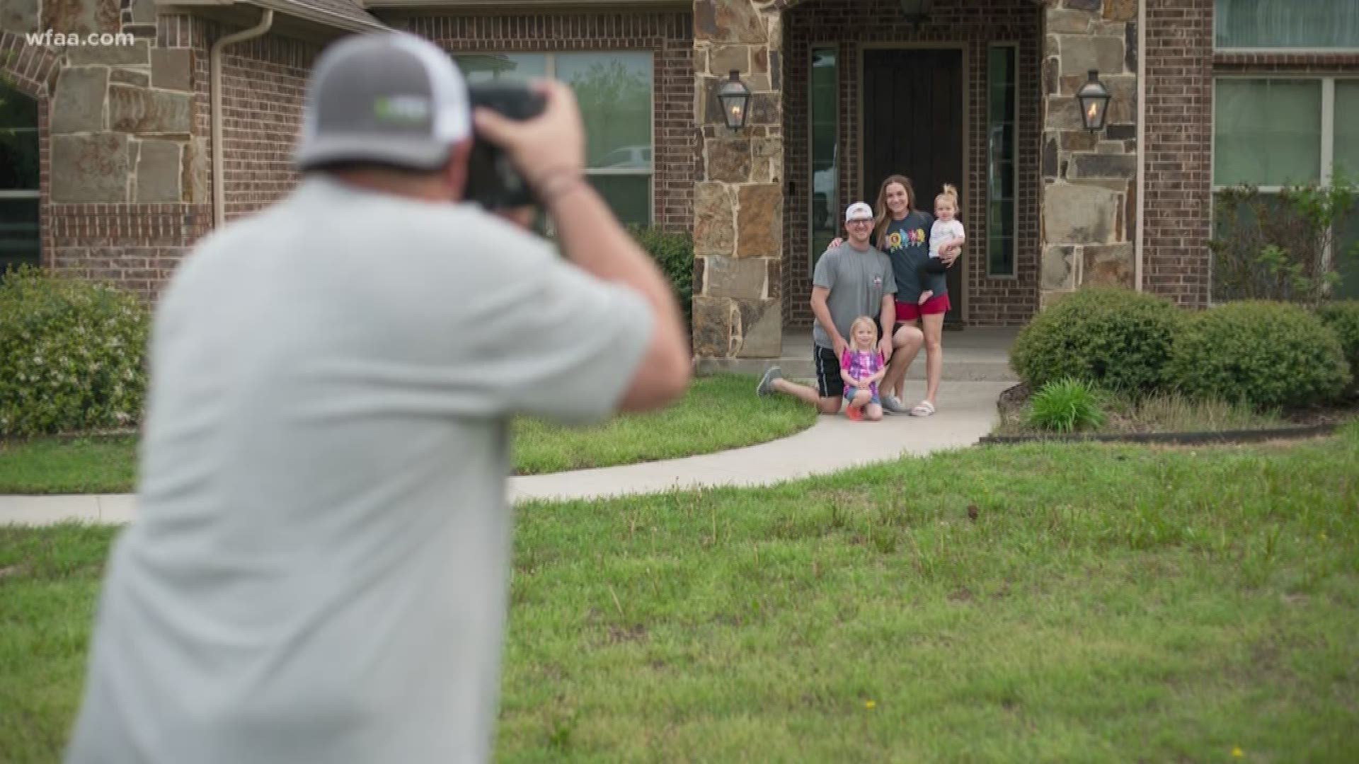 "Someone needs to document what regular people are going through," said Chris Smith. He says the experience has brought a glimpse of hope and positivity.