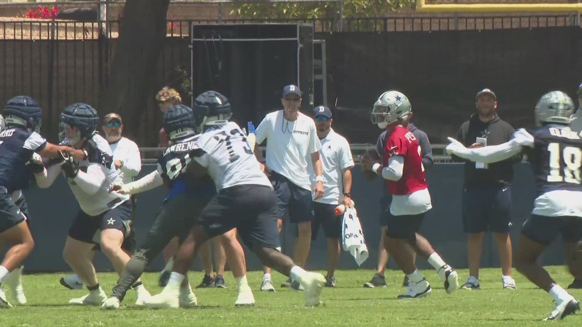 The evaluation of the Cowboys players is starting to come into focus two days into the camp.