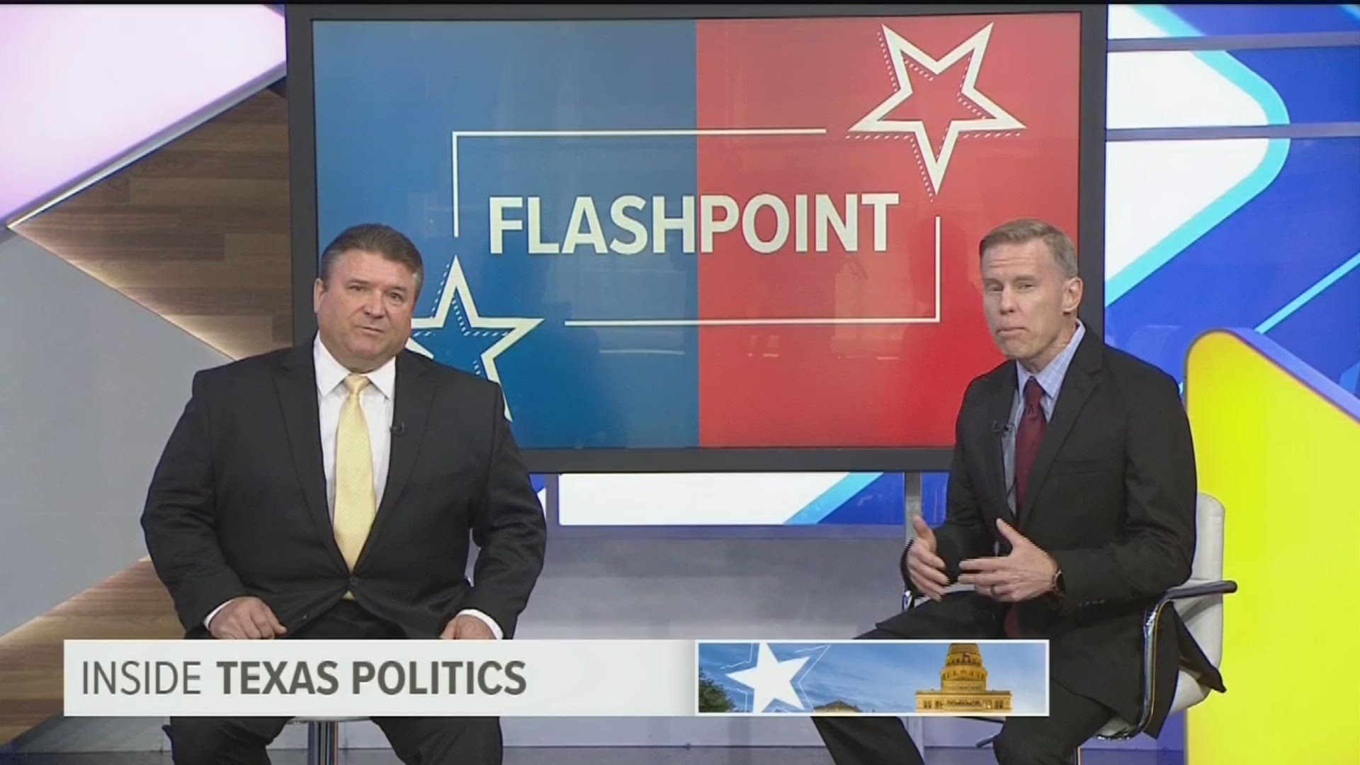 President Donald Trump signed an executive order on Thursday that threatened to withhold federal funds from universities if free speech isn't allowed. Flashpoint debates whether this is even an issue. From the right, Wade Emmert, Dallas County's former GOP chair. And from the left, Rich Hancock of VirtualNewsCenter.com.