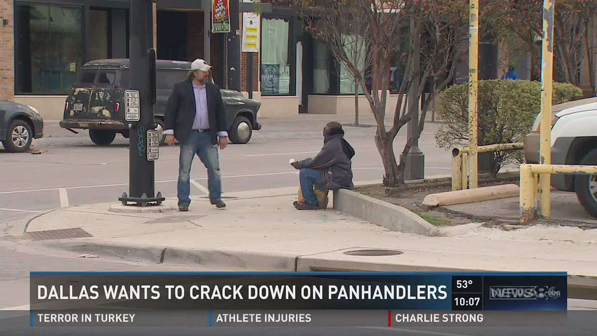 The City of Dallas is considering new panhandling initiatives. Demond Fernandez has more.