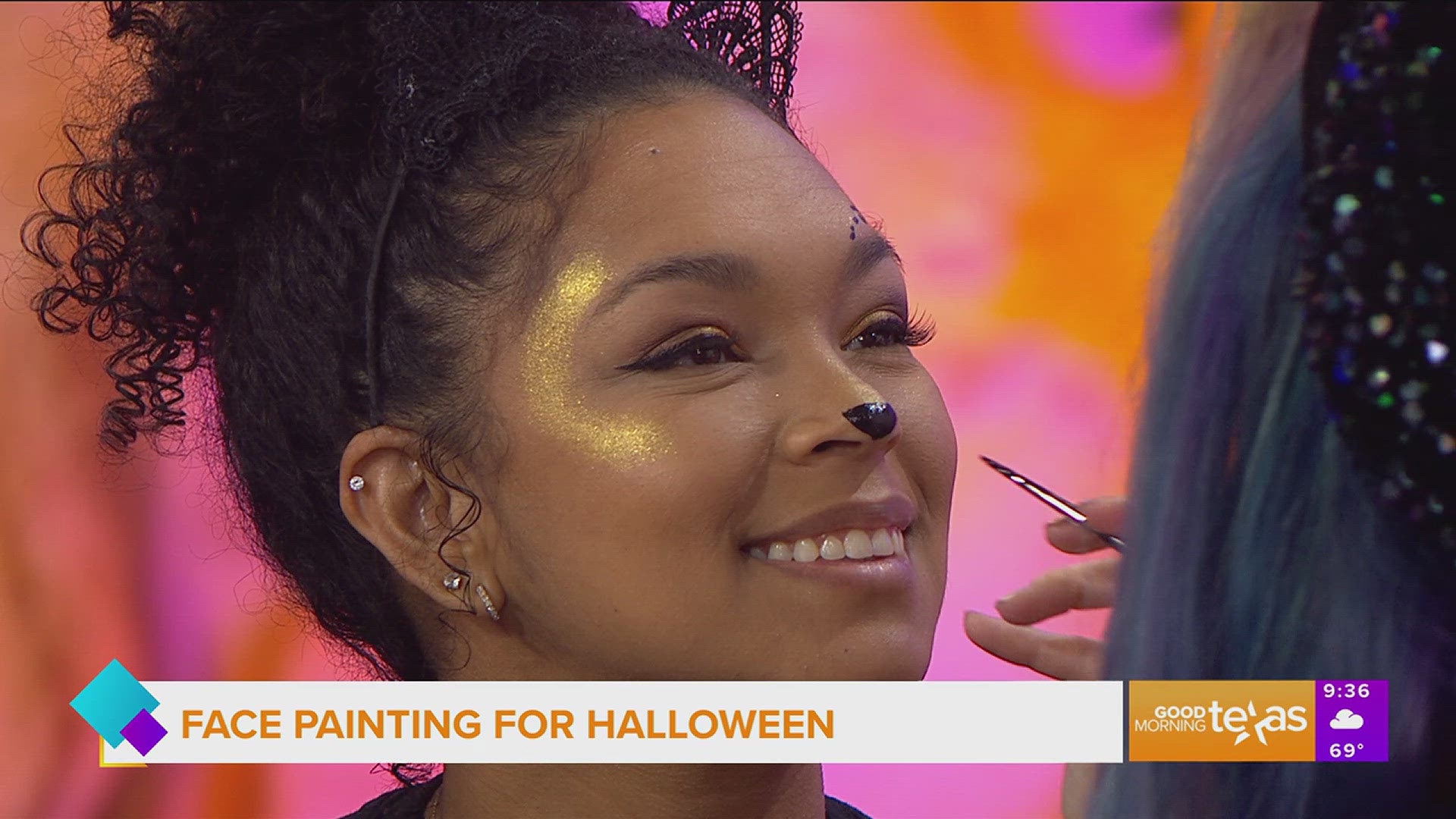 We get creative with fun face painting designs that will help elevate your Halloween look. 