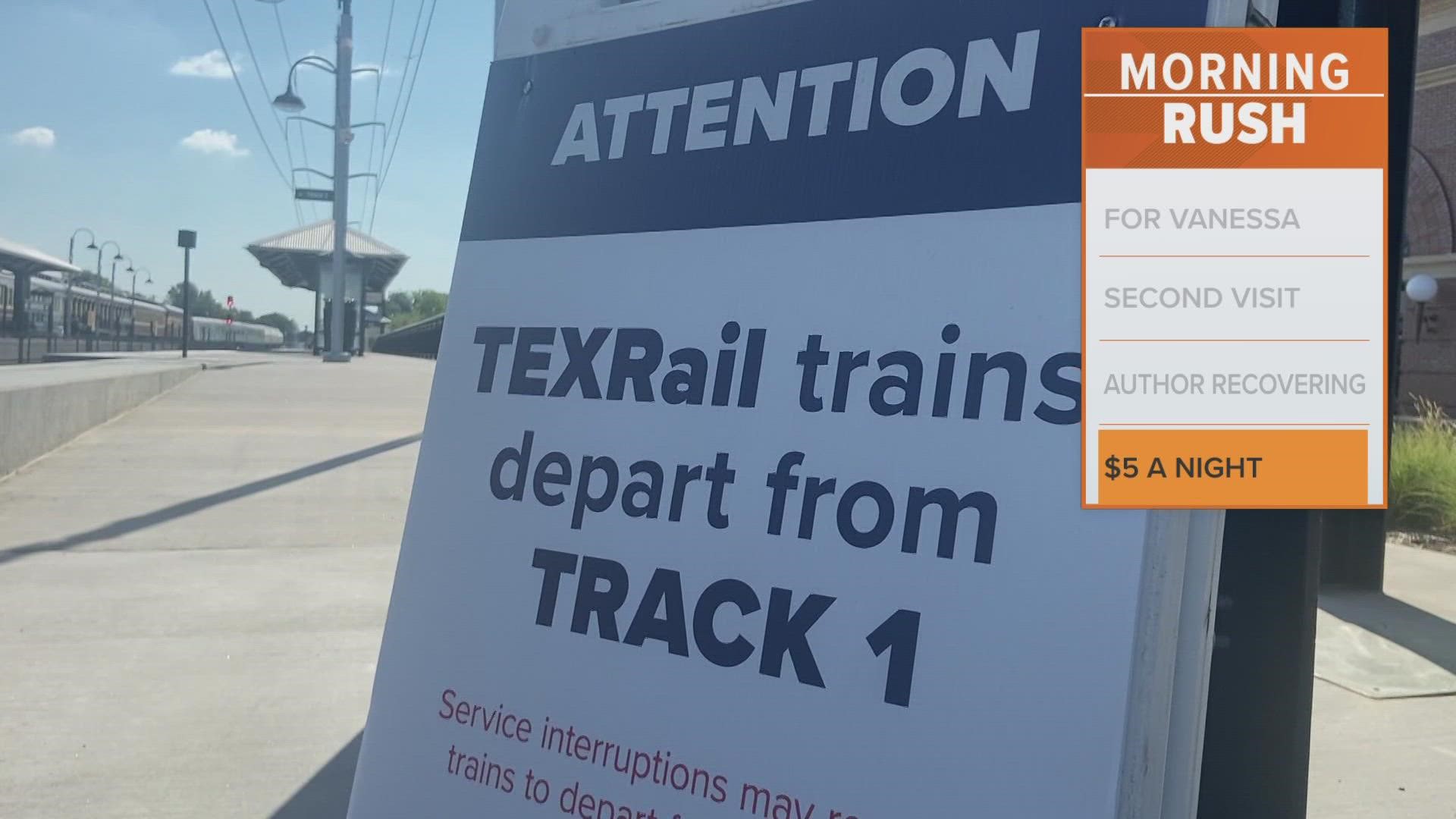 TexRail, which connects to DFW Airport, is now offering $5 longterm parking.