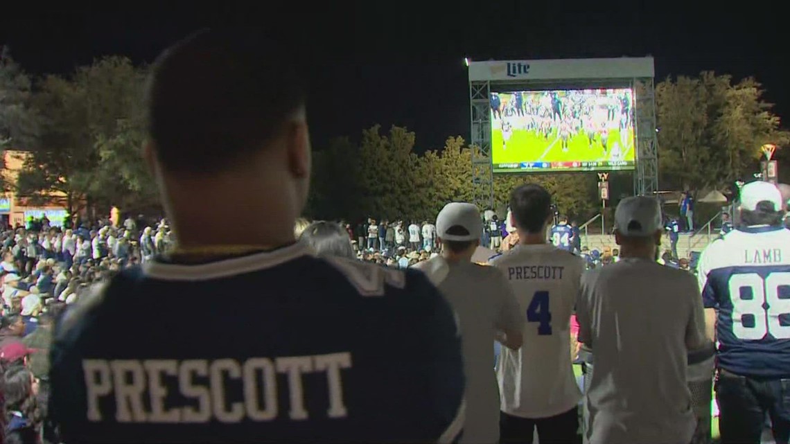 Cowboys fan spits on Dallas supporters in video at AT&T Stadium