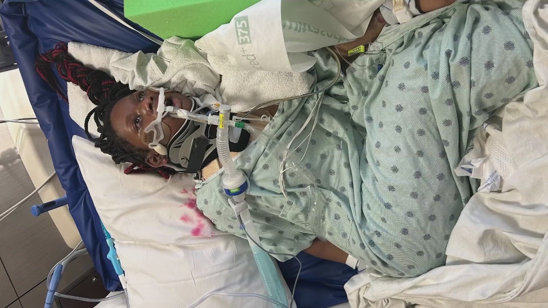 It's been two weeks since a teenager from Dallas was found badly hurt off I-30. How she was injured is still a mystery.