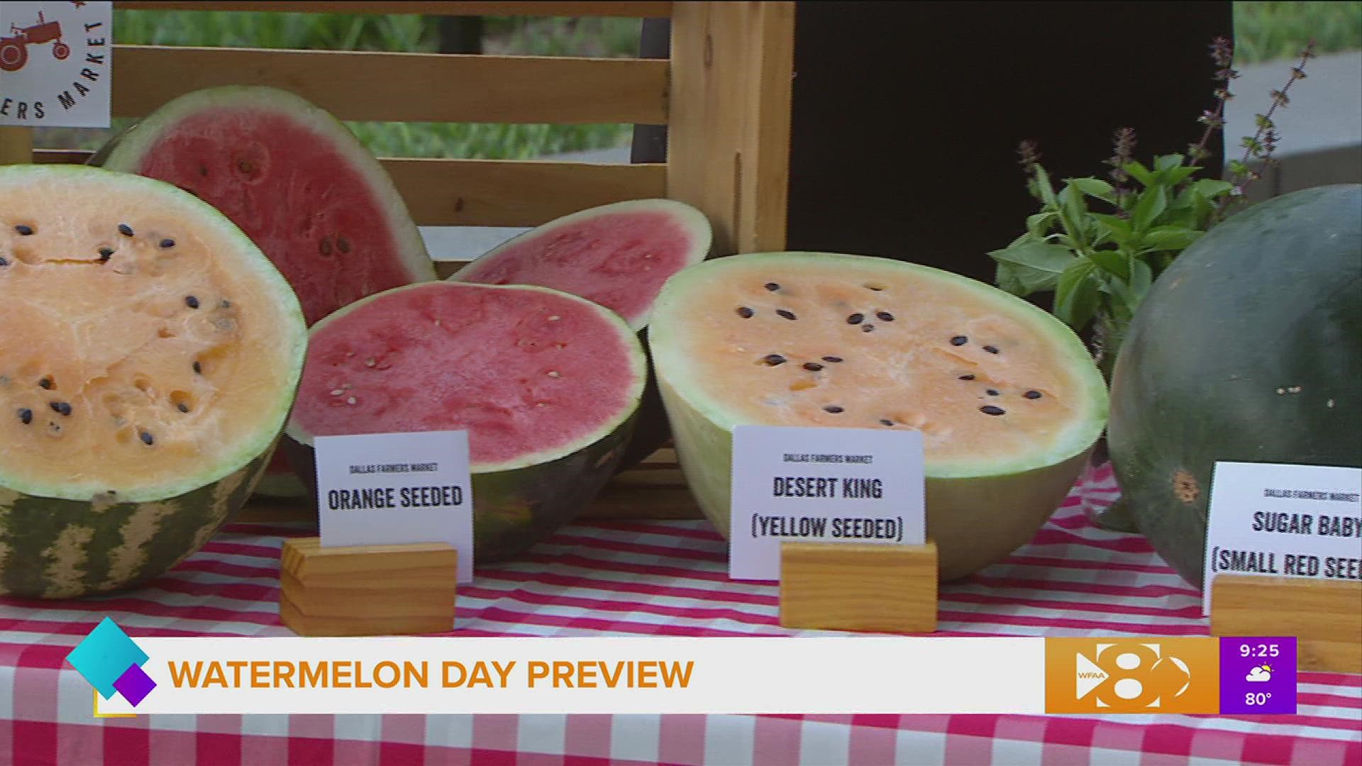 Watermelon Day at Dallas Farmers Market