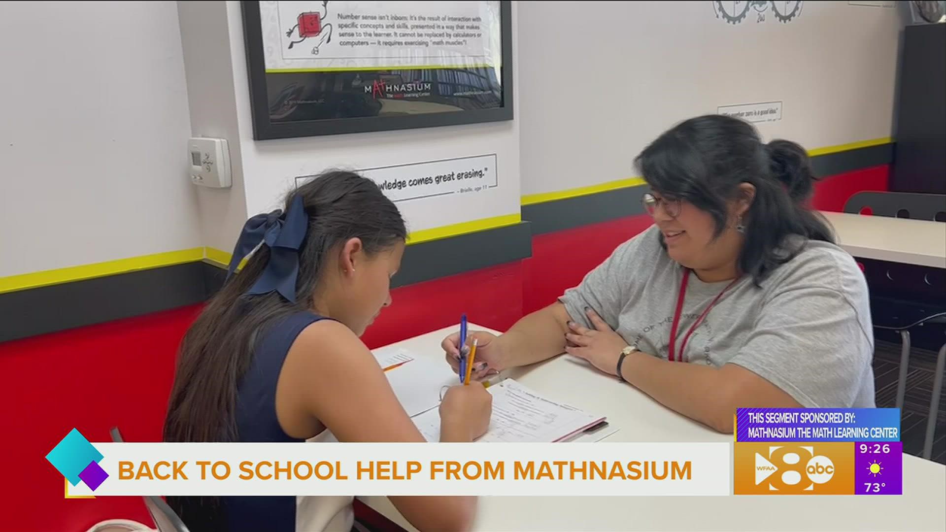 This segment is sponsored by Mathnasium: The Math Learning Center.