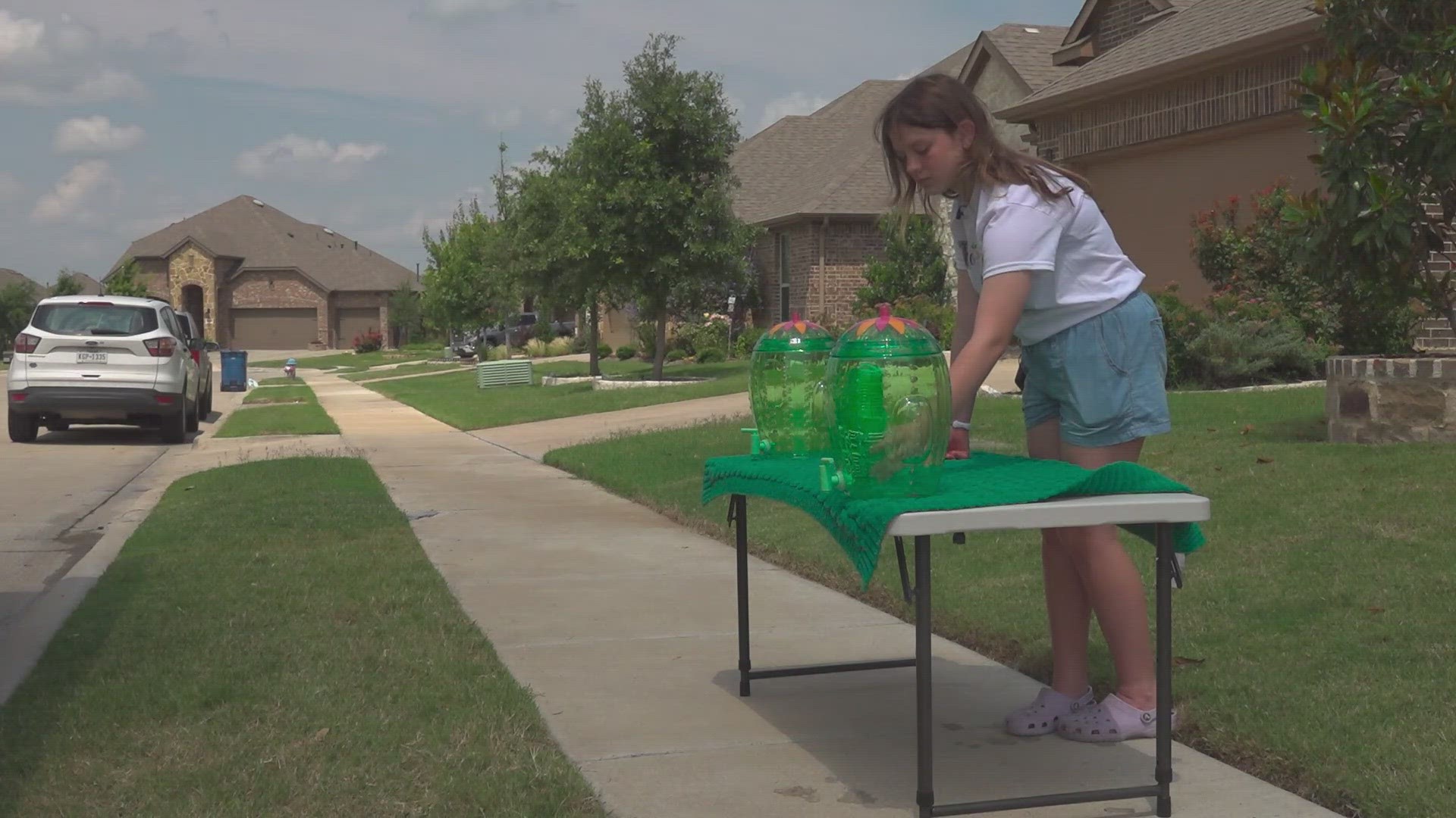 Emma started selling lemonade three years ago and became so successful she just gave out two college scholarships