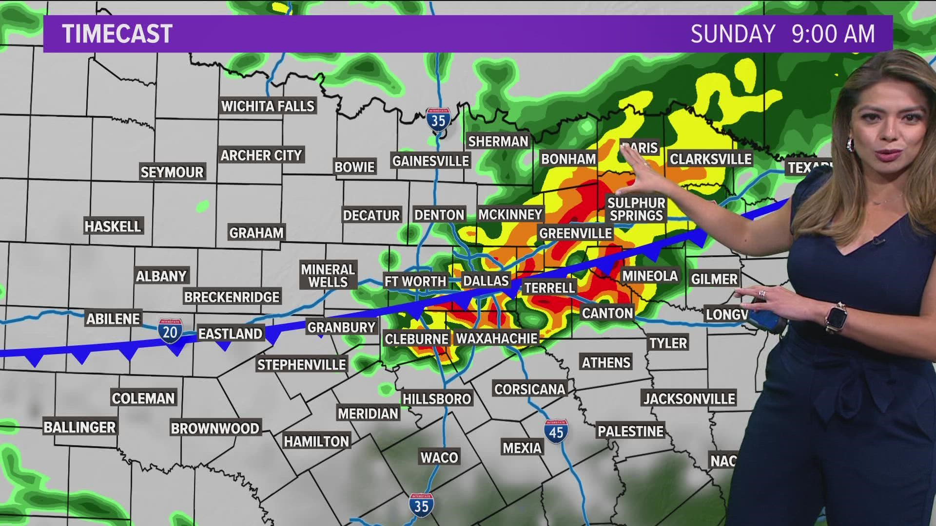 DFW Weather: Yes, rain is on the way. Yes, there are lows in the 40s ...
