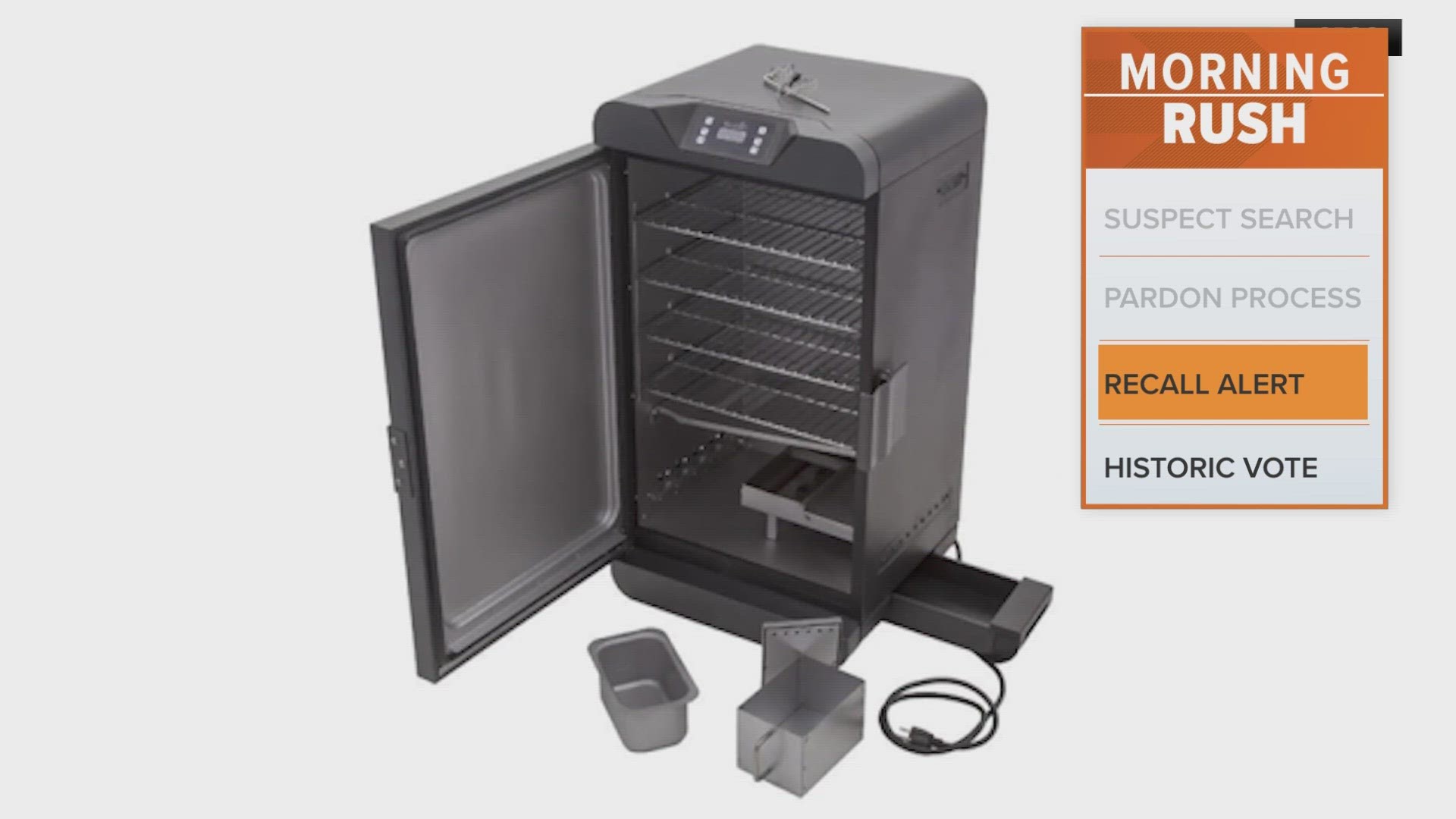 Recall issued for electric smokers