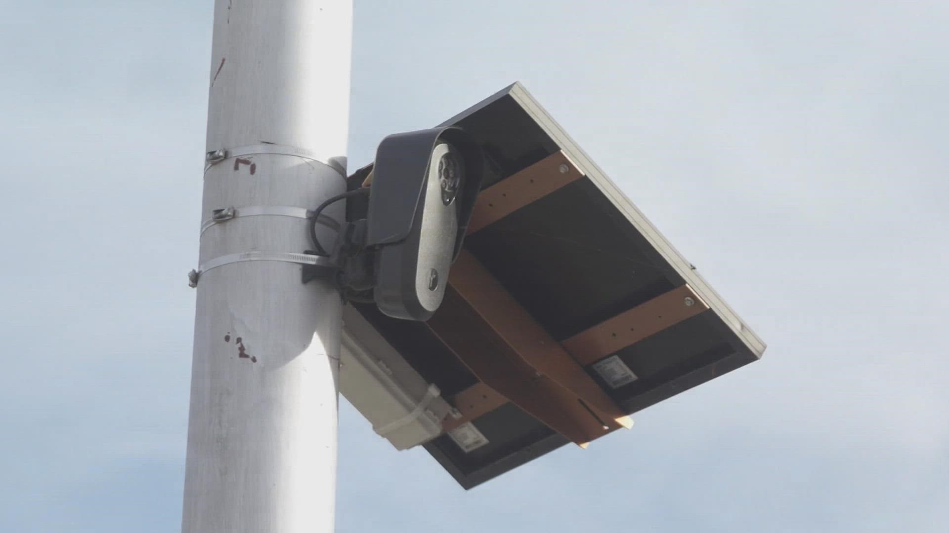 Fort Worth police officers have increased their crime fighting efforts with the "flock safety cameras".
