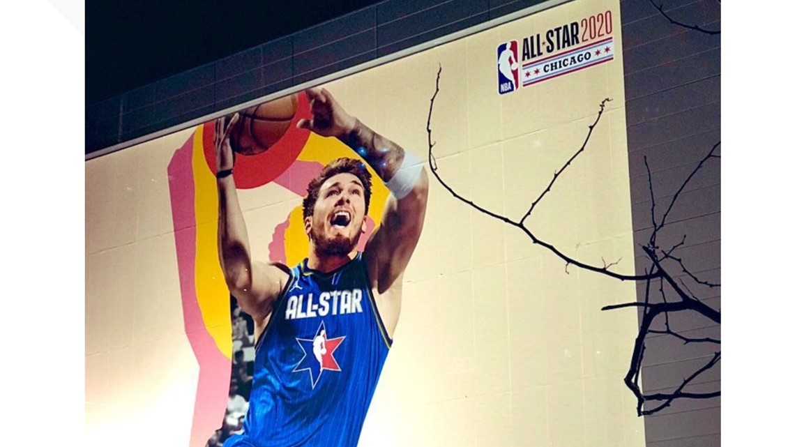 World Team 2020 NBA Rising Star Luka Doncic Dallas Mavericks