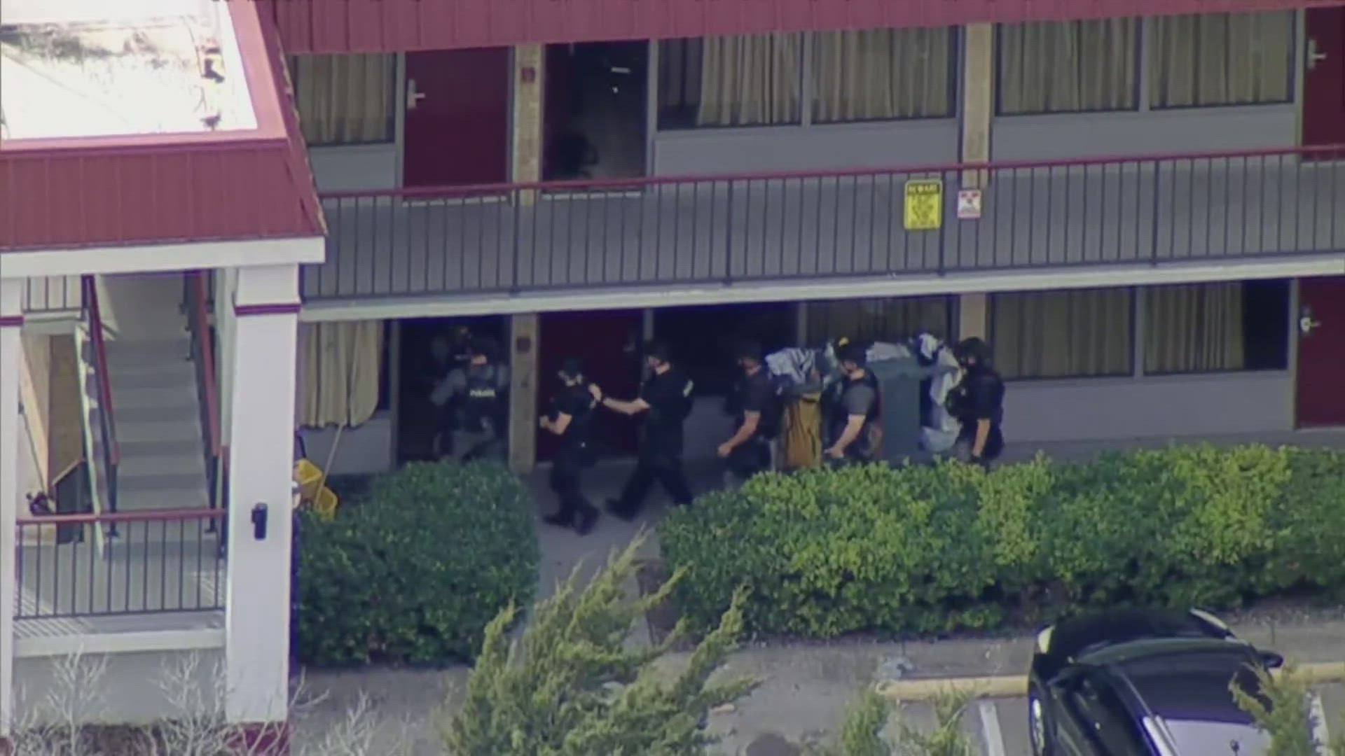 Police investigating "active crime scene" at North Texas Red Roof Inn ...