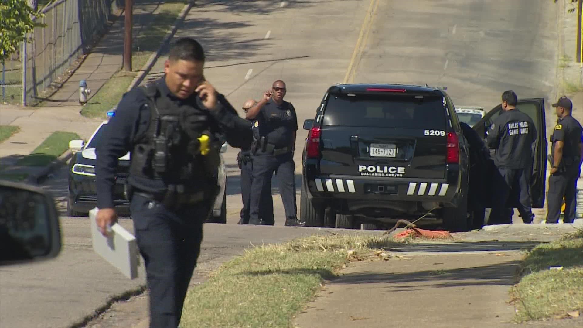 Parents say South Oak Cliff High School was put on lockdown as police investigated separate off-campus shootings on Wednesday morning.