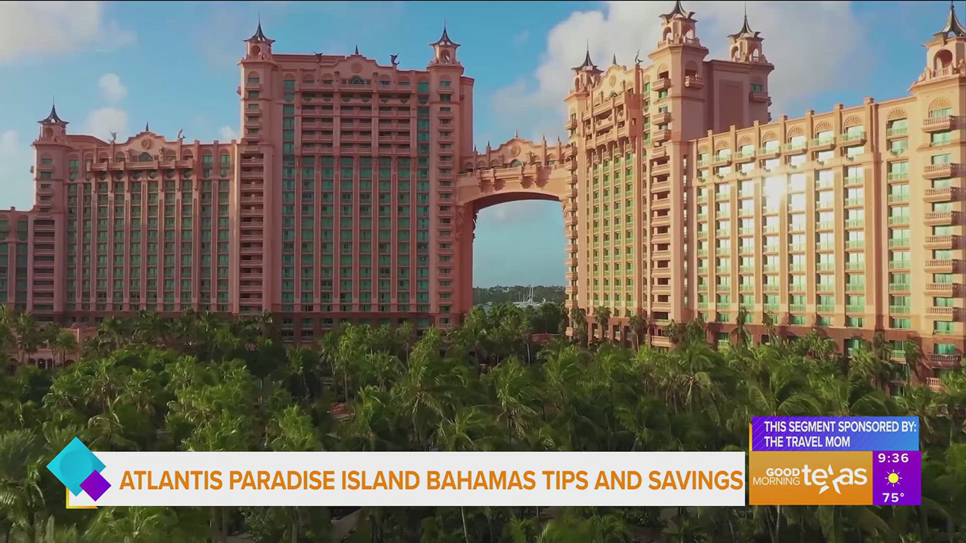 This segment is sponsored by: The Travel Mom