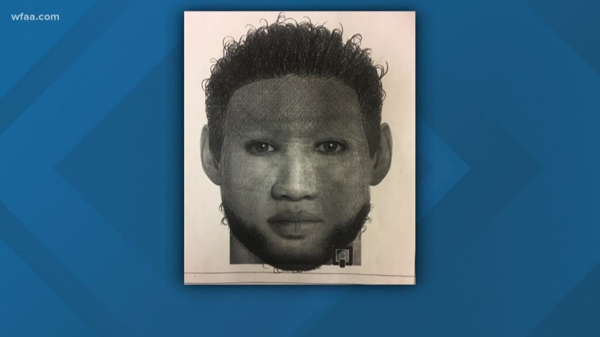 Sketch shows Cedar Hill kidnapping suspect
