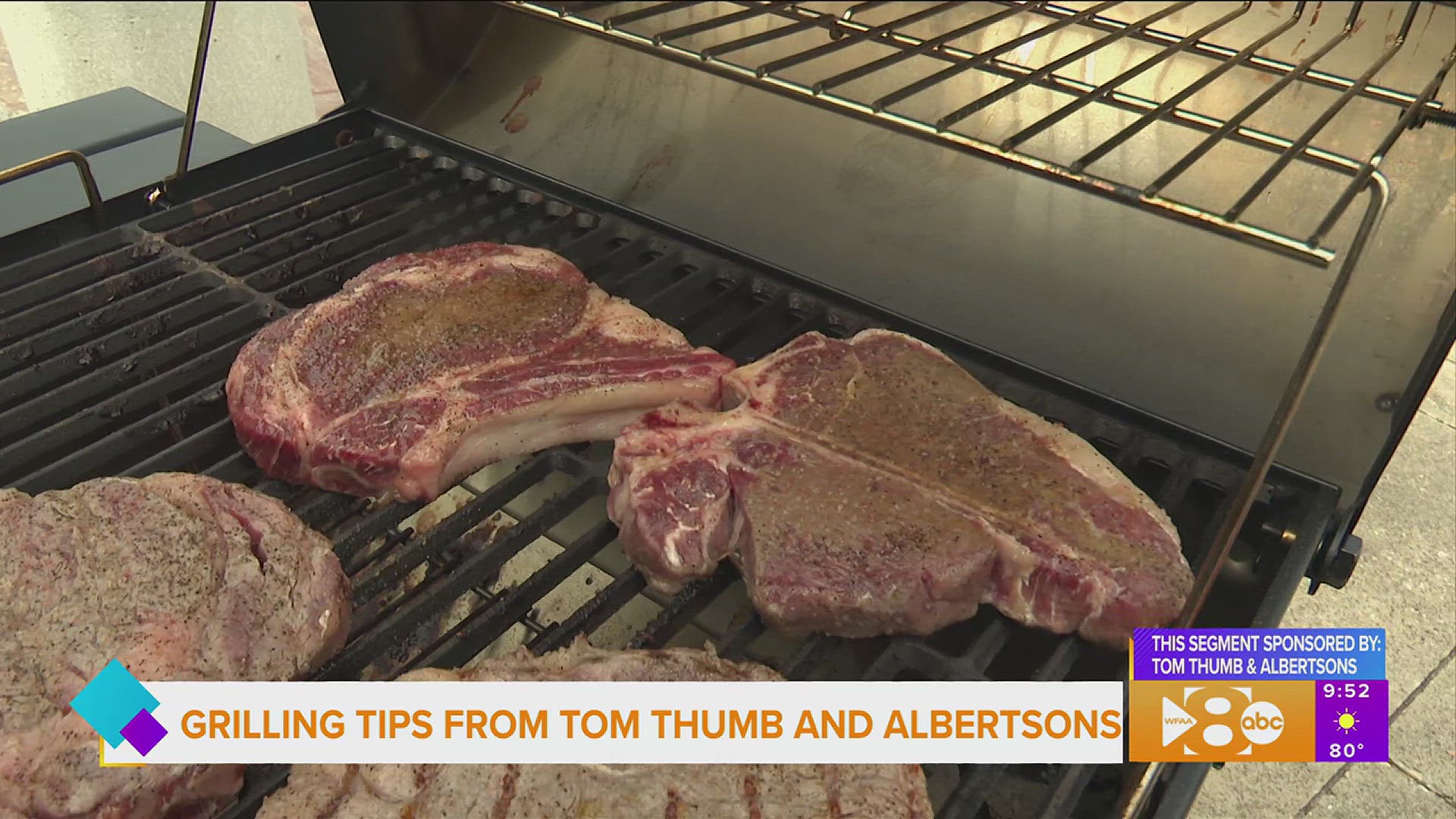 This segment is sponsored by: Tom Thumb and Albertsons