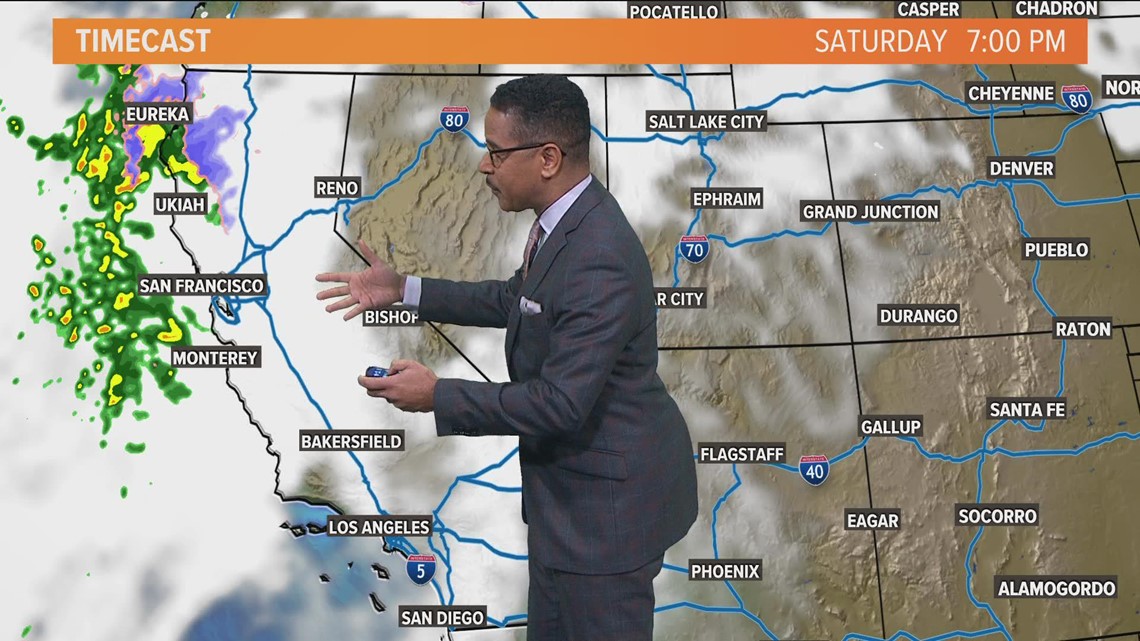 Tracking California weather Latest snow, rain forecast