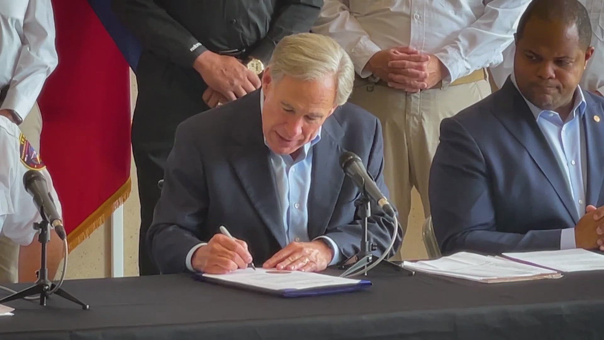 The signing will take place Saturday inside the Governor's Mansion.