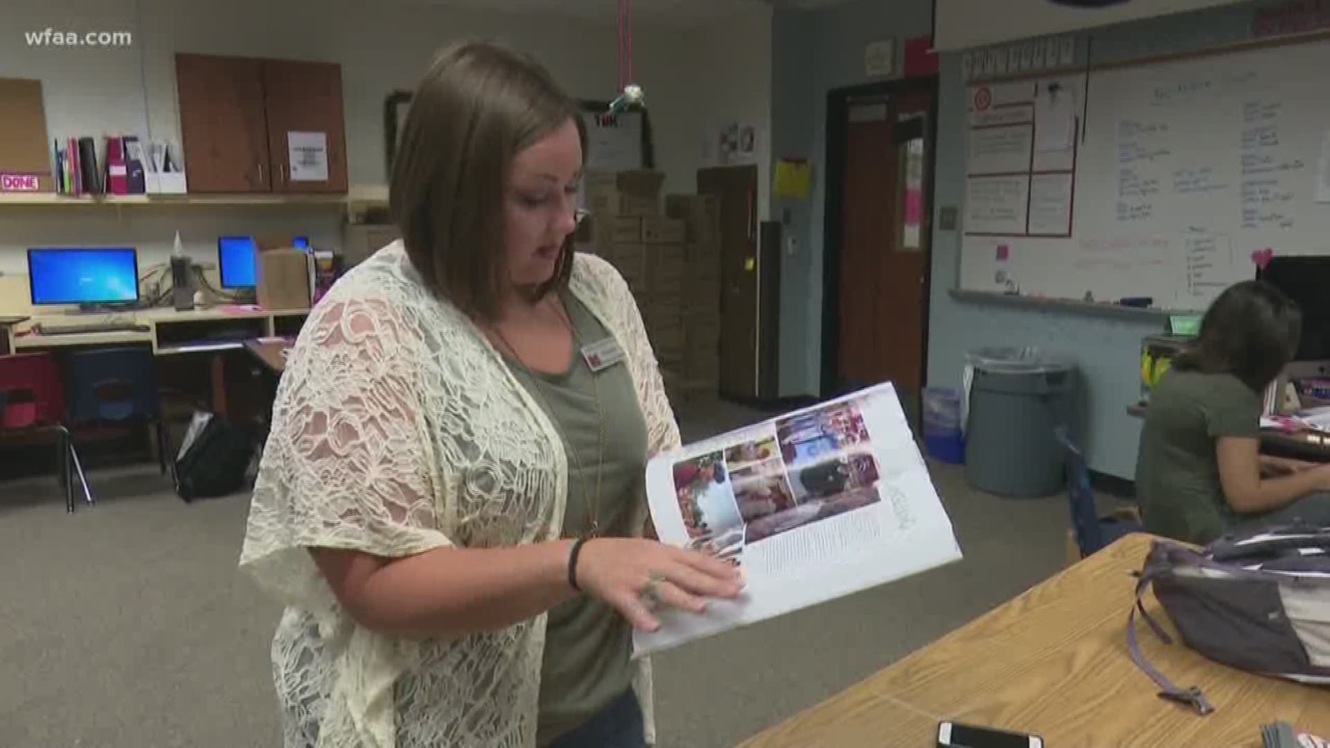 A North Texas High School helps fund Marjory Stoneman Douglas yearbook