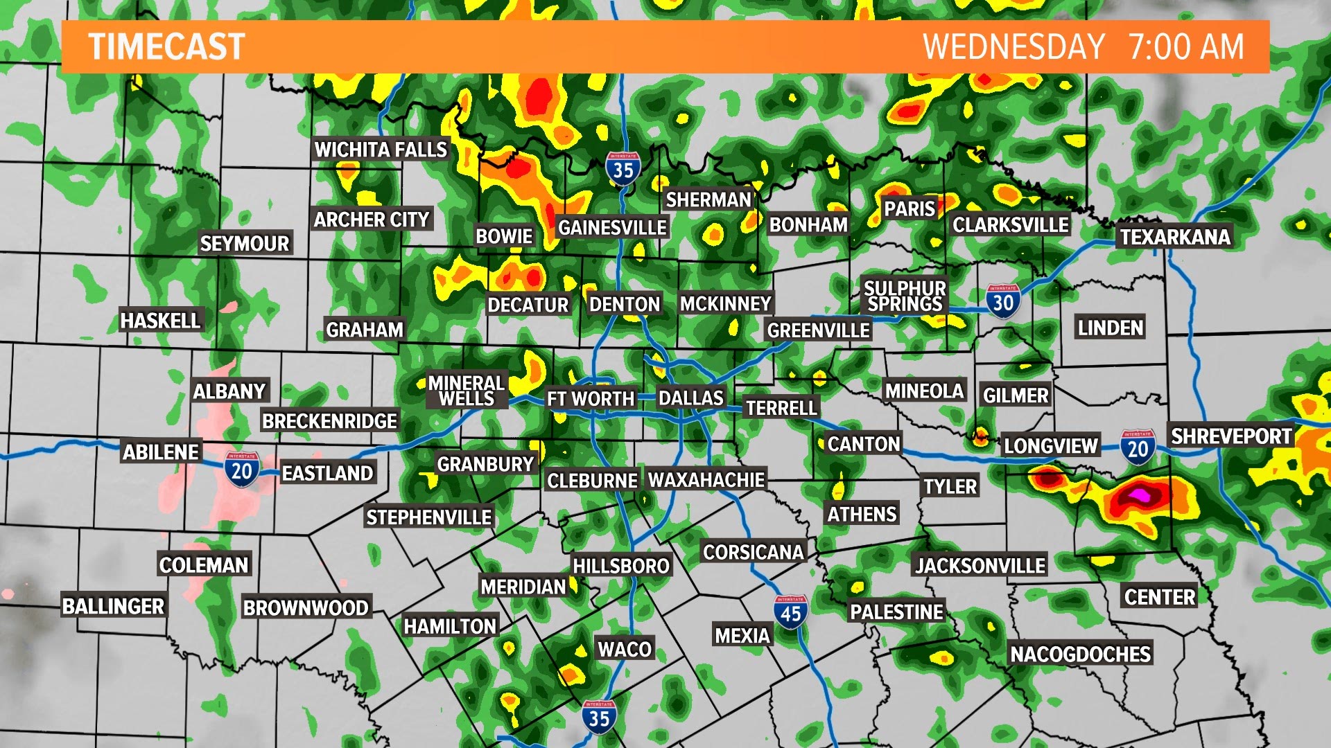 dallas weatherradar