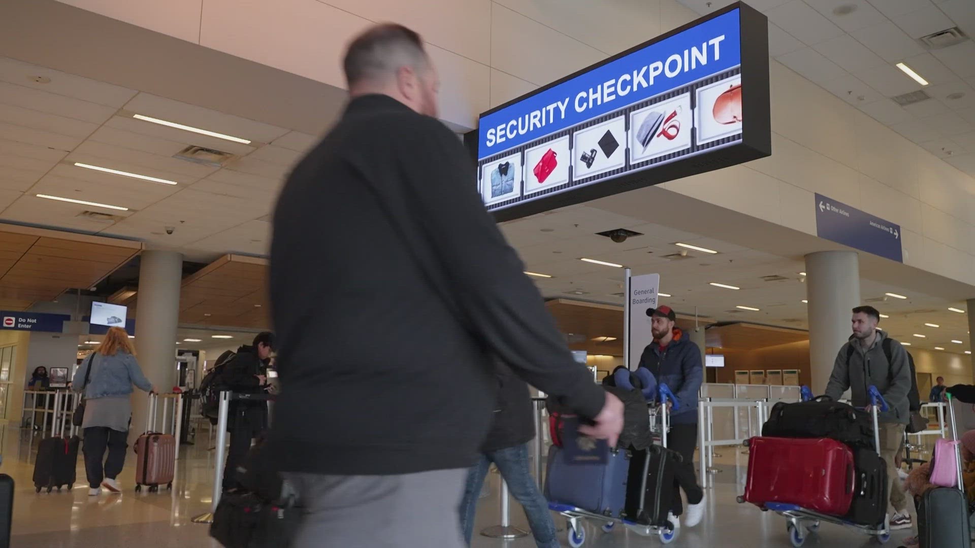 Ahead of busy holiday travel, TSA is reminding airline passengers what they can't bring on the plane.