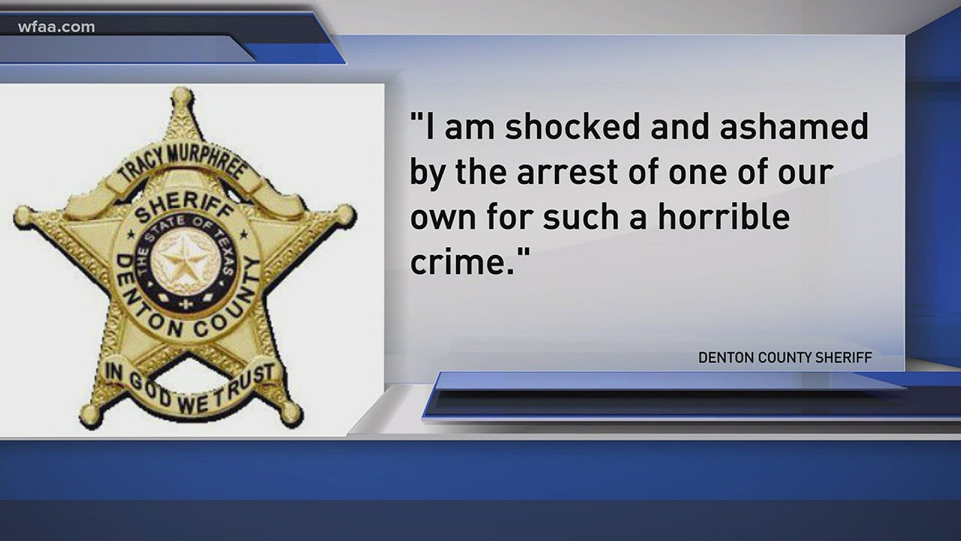 Denton County: Deputy accused of trying to lure child online