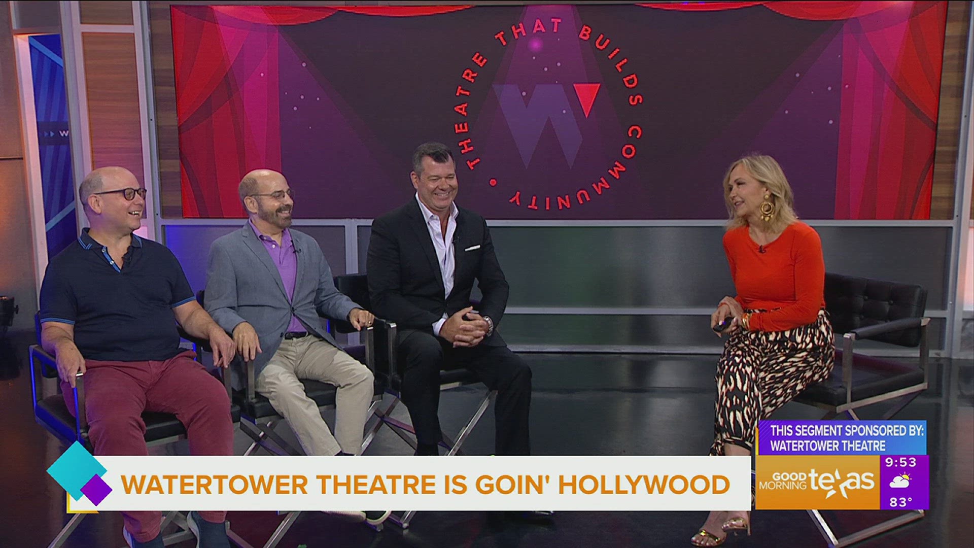 This segment is sponsored by: WaterTower Theatre