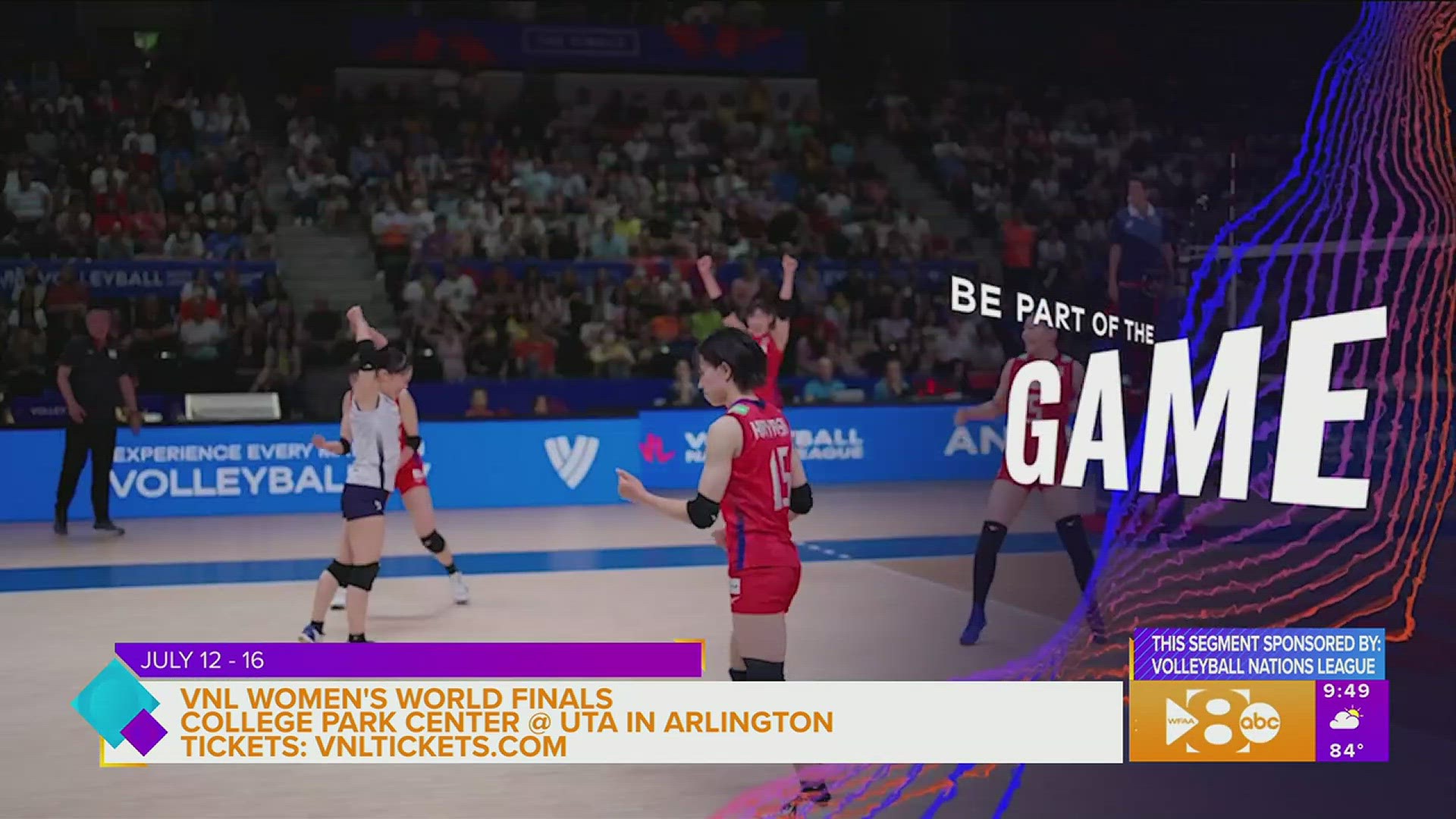 Be Part of the Volleyball Nations League Womens World Finals wfaa