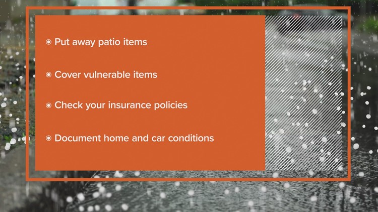 Steps to prepare for severe weather