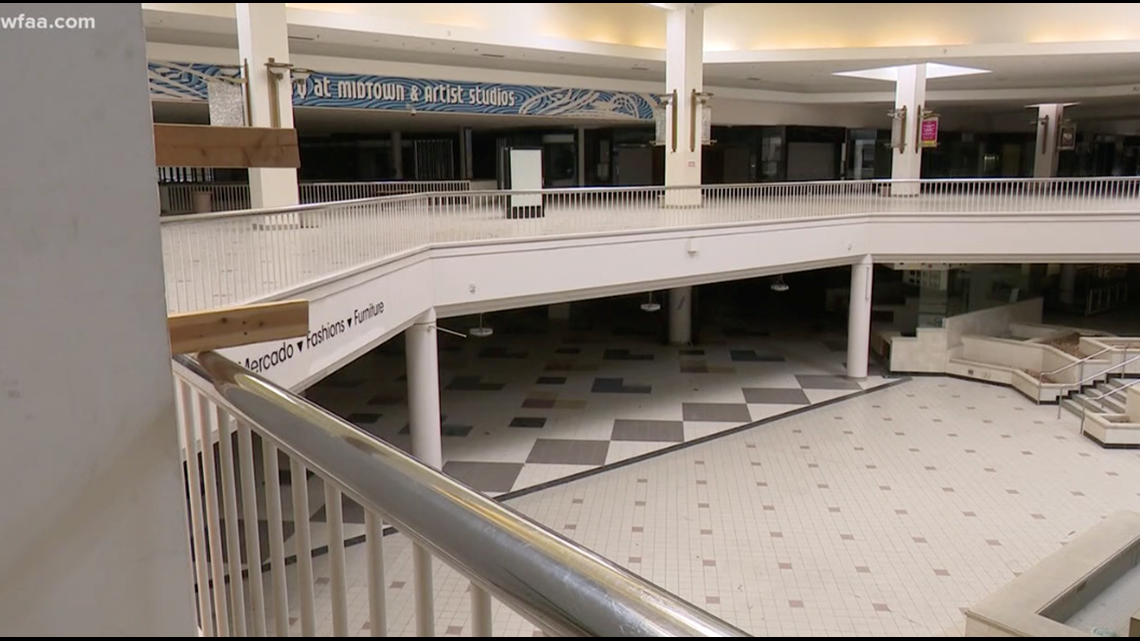 Inside Dallas' Valley View Mall, nearly dead with only a few holdouts