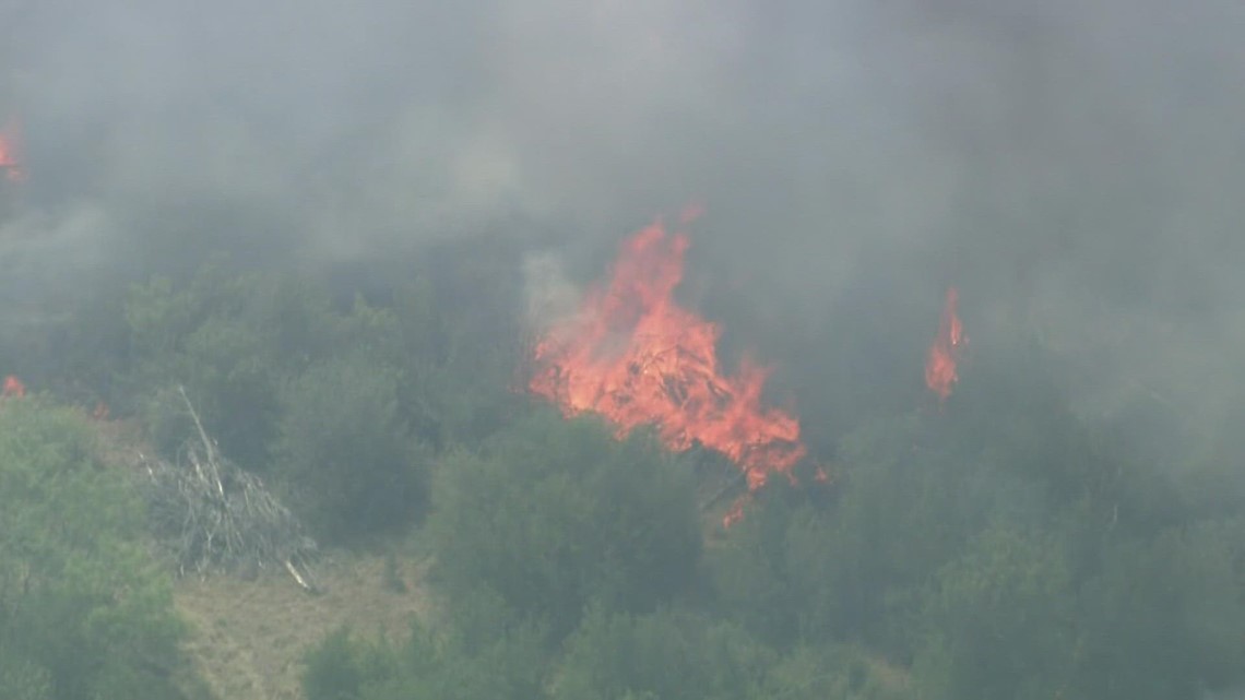 Possum Kingdom Lake fire What one resident witnessed