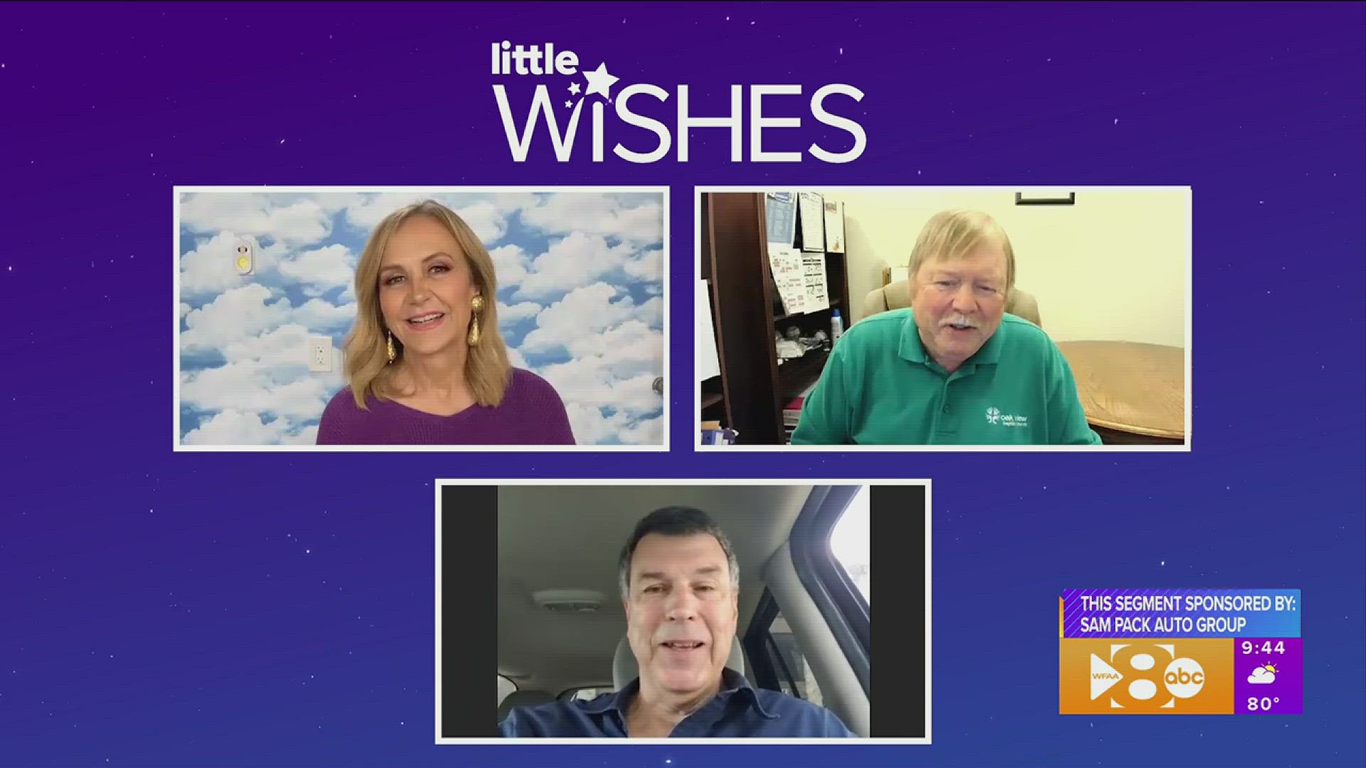 Little Wishes This segment is sponsored by Sam Pack Auto Group.