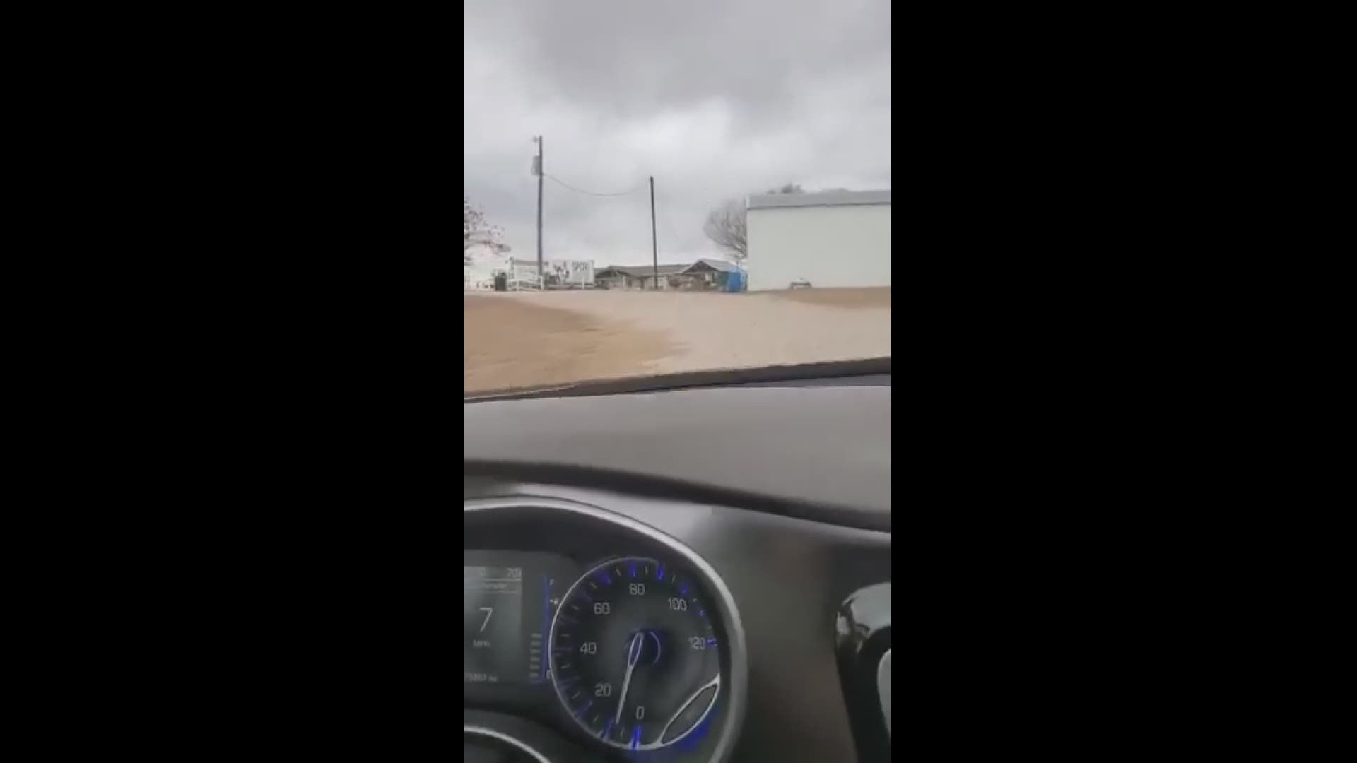Courtesy Kimberly Jones captured video of authorities at the scene where more than 100 animals were removed from a double-wide trailer in Nevada, Texas.
