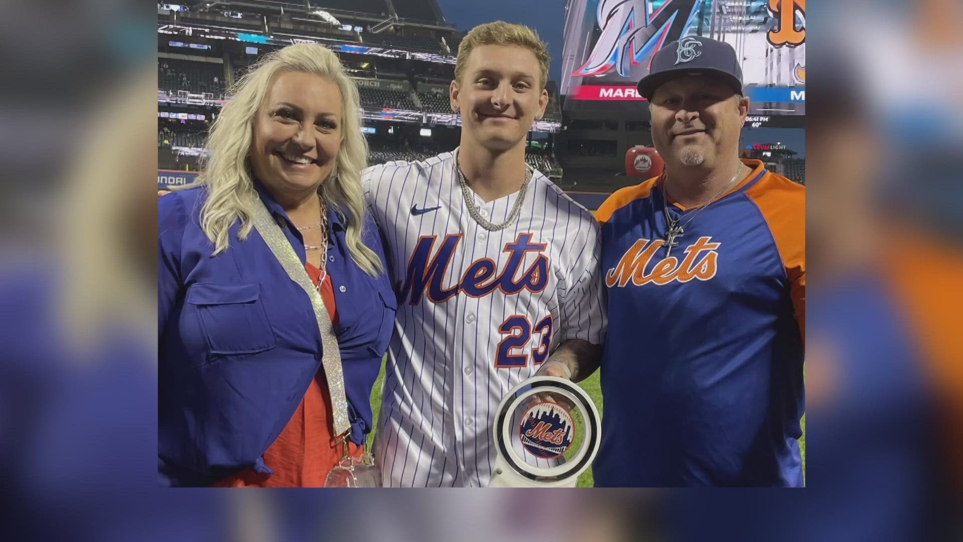 The former Rockwall Heath High School product is the Mets' No.1 prospect, according to Baseball America.