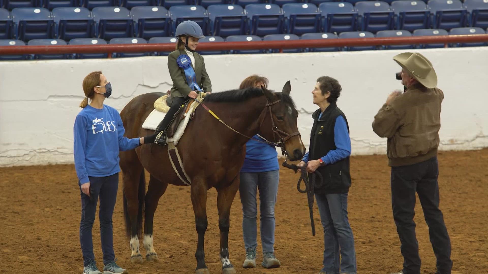 The Fort Worth Stock Show & Rodeo continues to provide a competitive venue for almost everyone. And a very competitive young lady is very thankful for that.