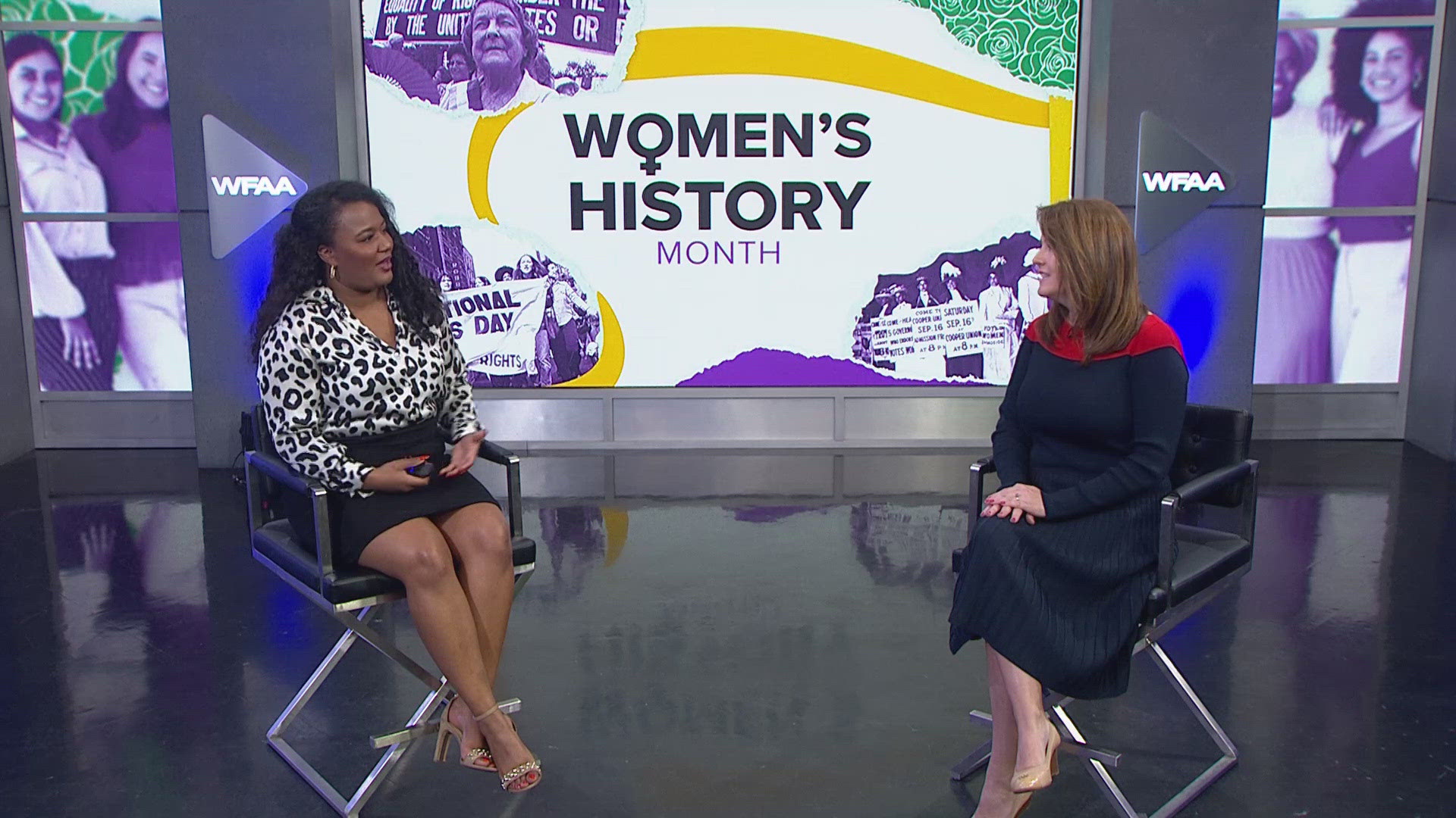 The Dallas Foundation in North Texas is working to highlight women in the nonprofit world this Women's History Month. 