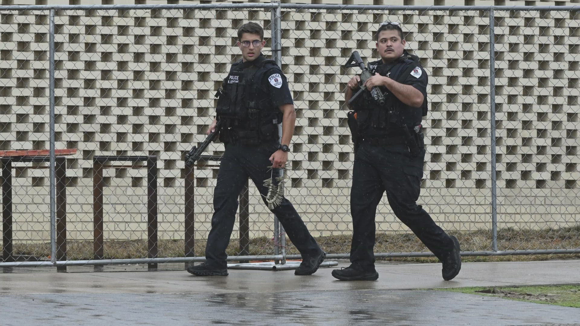 Officials said classes will resume on Tuesday.