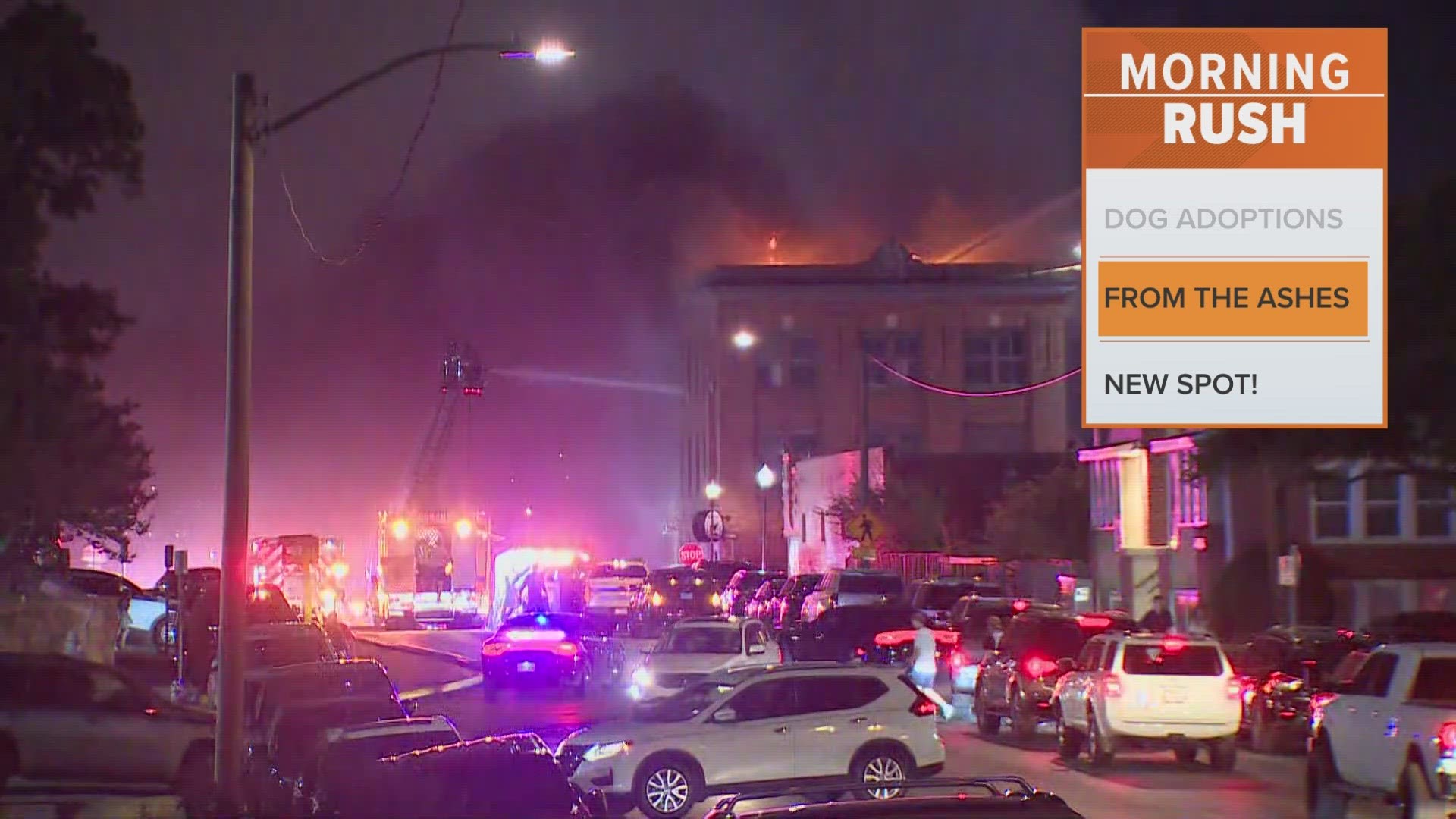 The popular rodeo bar was mostly spared from the fire that burned the historic building's top floors in early August.