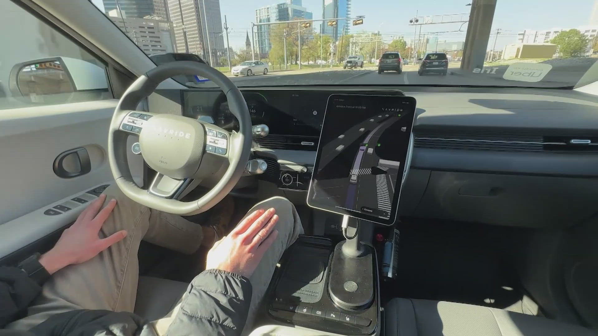 Uber's robotaxis hit North Texas roads: Dallas riders experience self ...