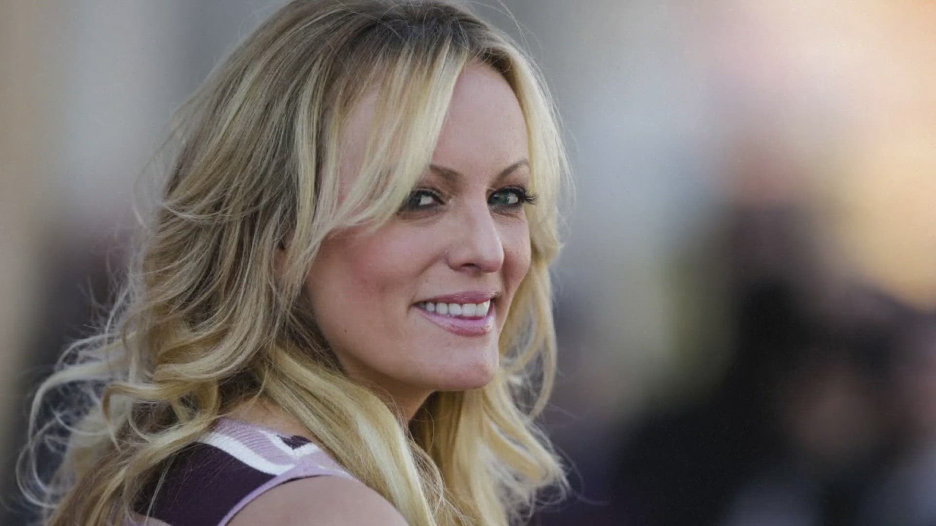 Former President Trump comes face to face with adult film actress Stormy Daniels as she testifies in his criminal trial.